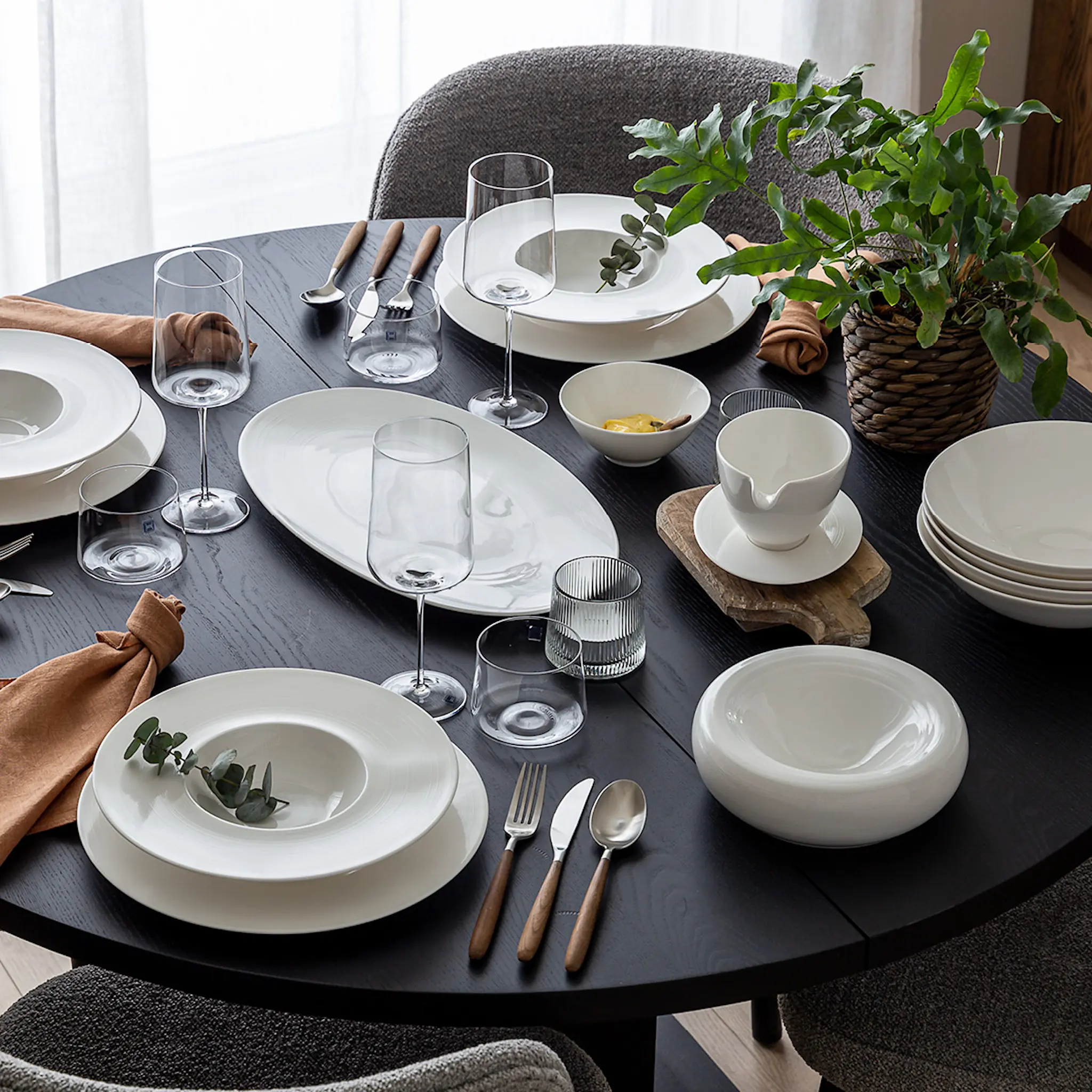 Royal Porcelain Blanche Fat till såssnipa Vit