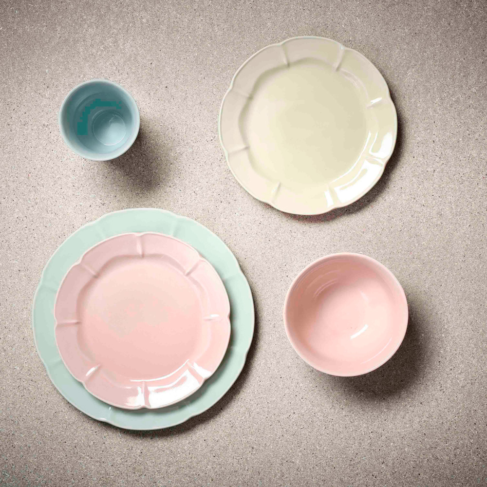 Aida Søholm Solvej asjett 22 cm soft pink