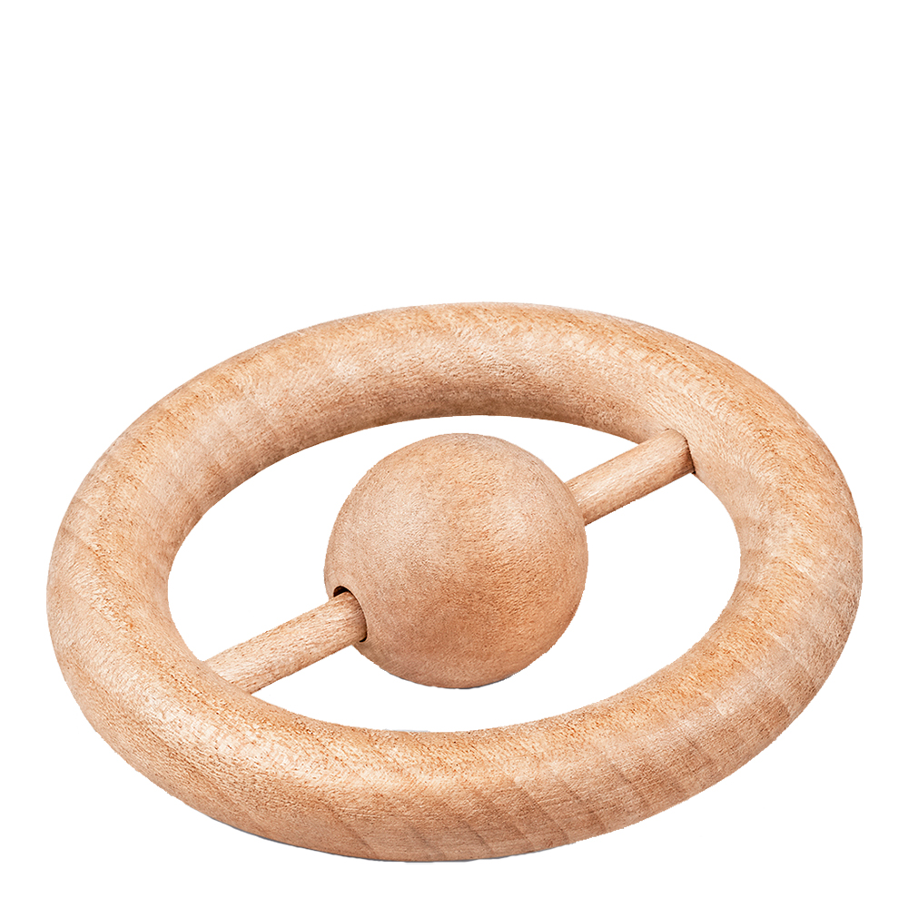 Kay Bojesen Denmark - Puinen Helistin 8 cm Koivu
