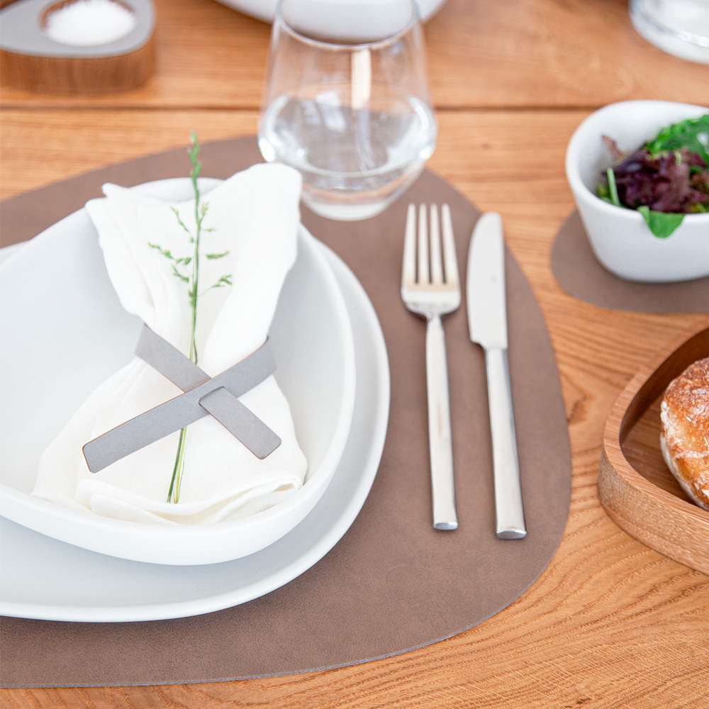 LIND DNA Curve Nupo Pöytätabletti 37x44 cm Brown