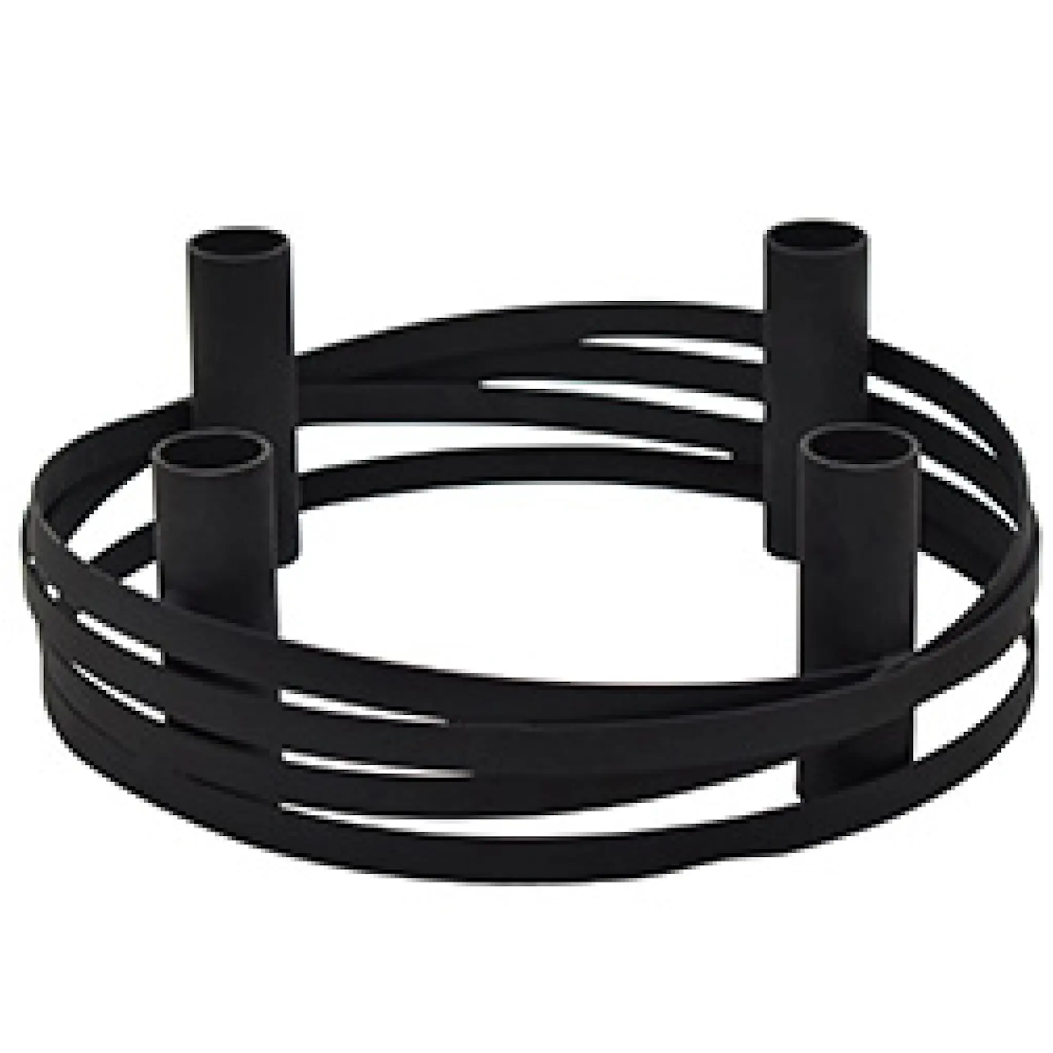 Stiernholm Wera Adventljusstake 28 cm Svart