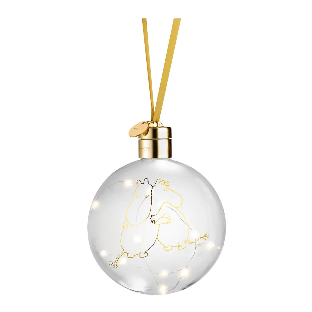 Muumi LED-koristepallo Tähtihetki 11 cm
