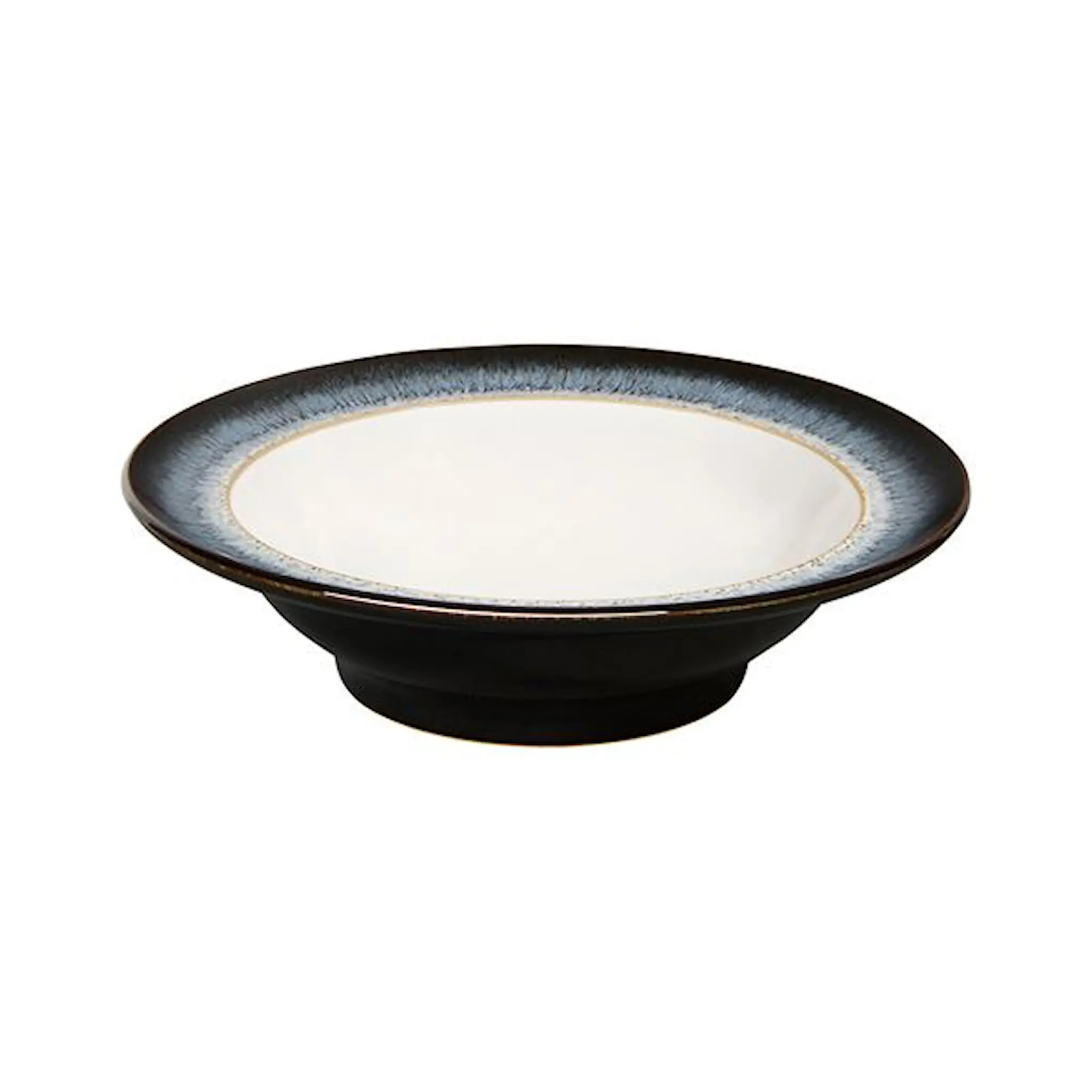 Denby Halo Sopptallrik 22,5 cm Grå/Svart