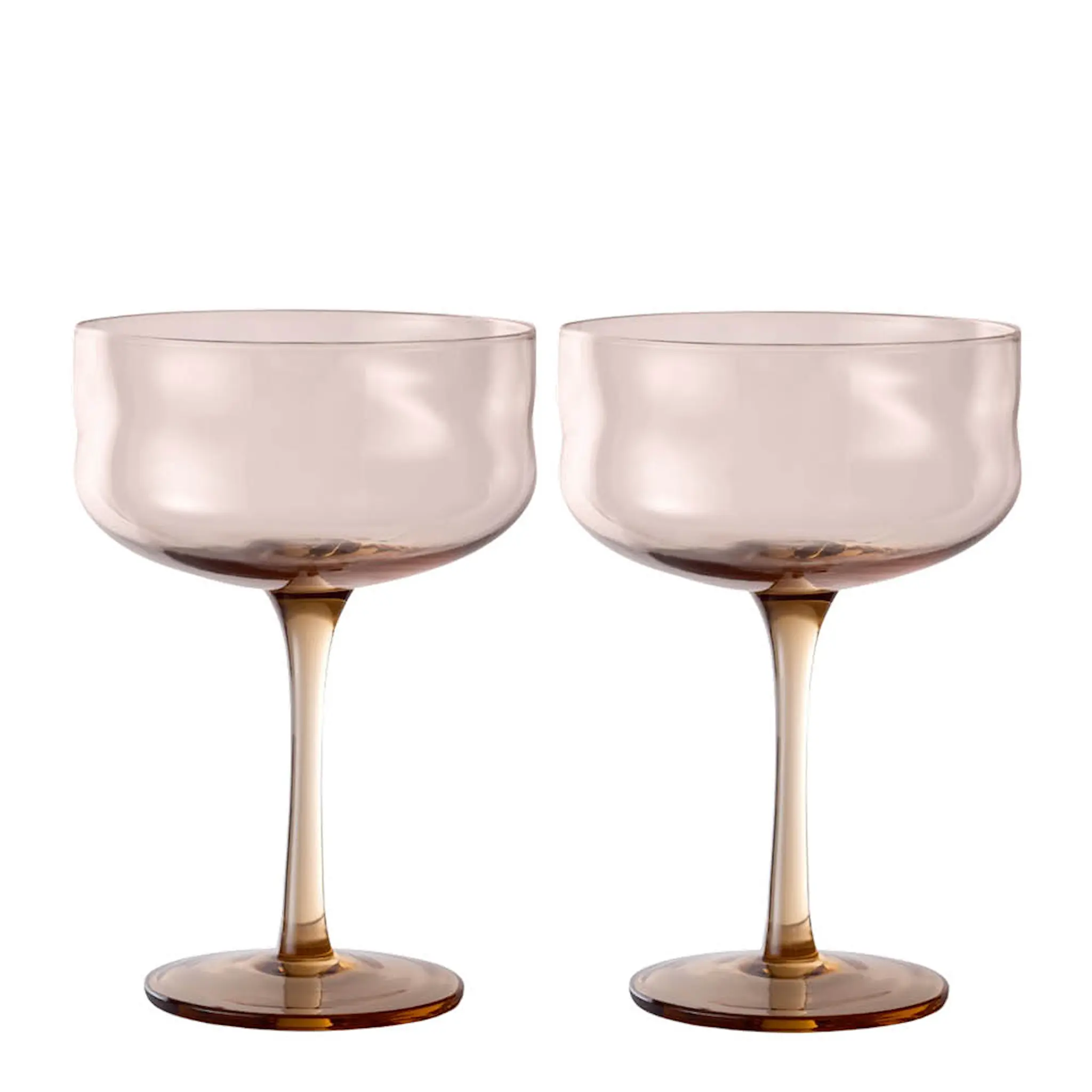 Paveau Swirl Coupe-cocktail glass 26 cl 2 stk Glow
