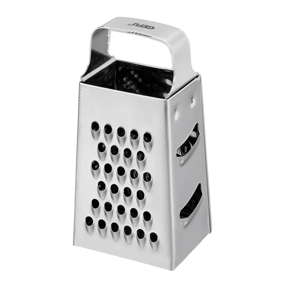 Gefu Cubi Mini Raastin 4 cm Harjattu teräs