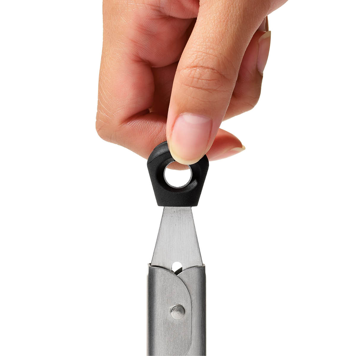 Oxo Tång set 2 delar stål/svart