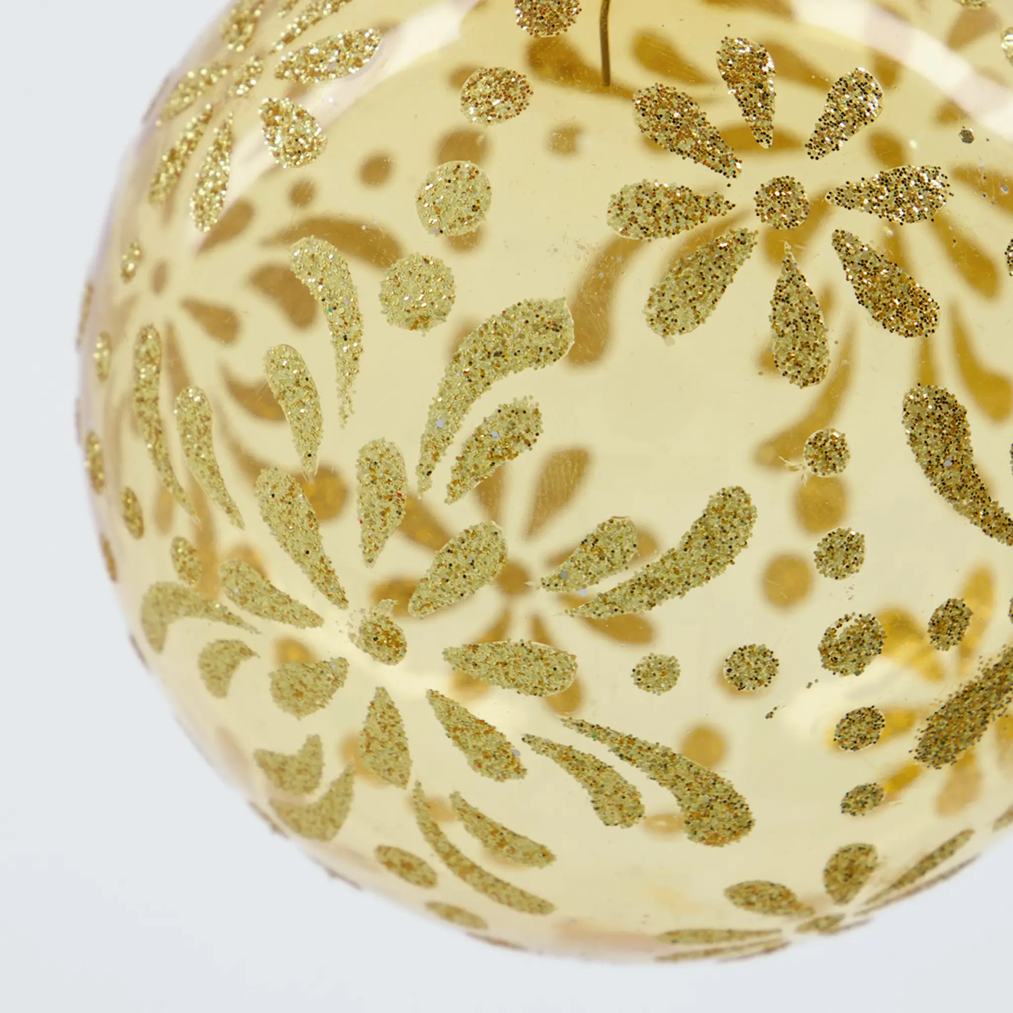 House Doctor Mente Joulupallo 8 cm 4 kpl Kulta