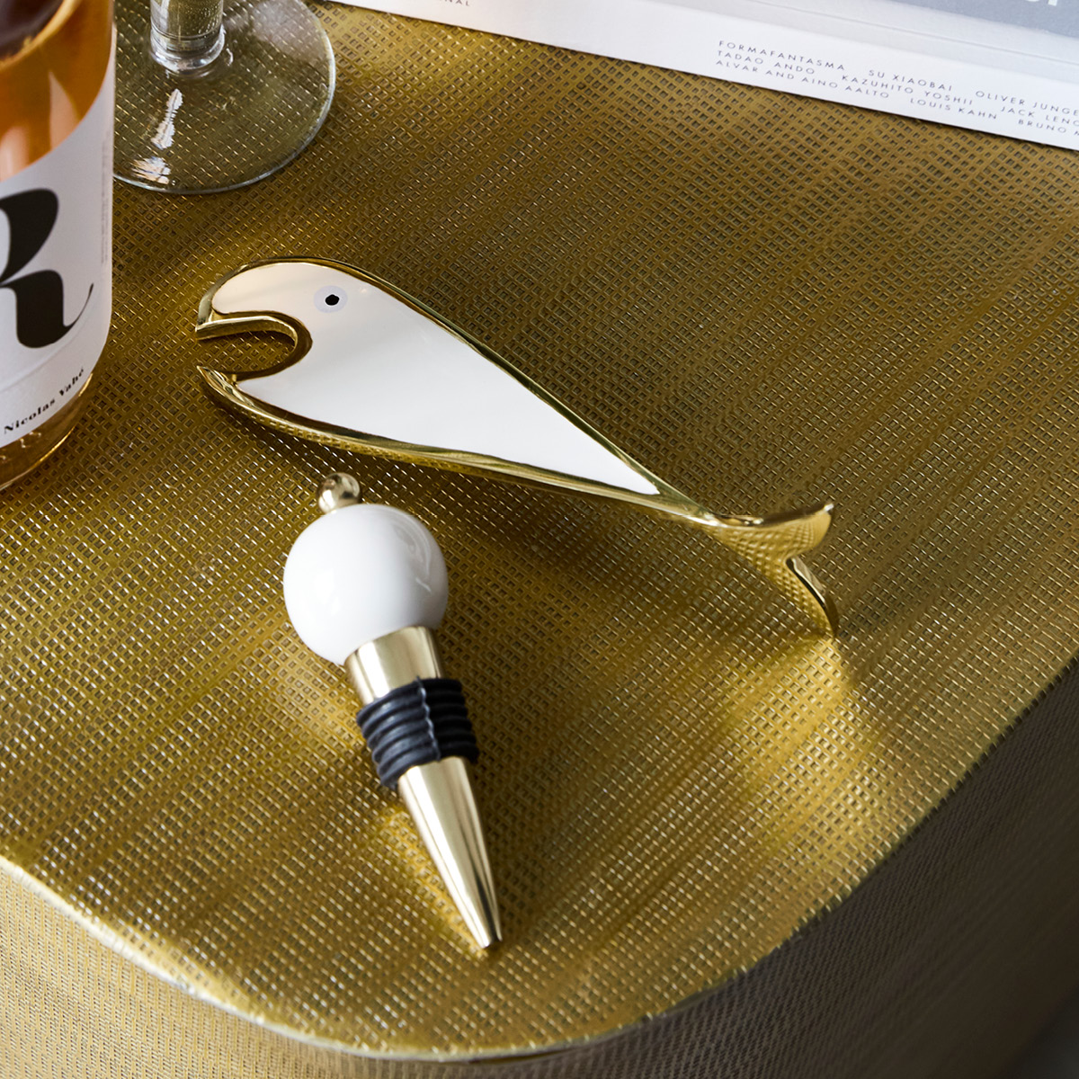 House Doctor Open Baaritarvikkeet 3 osaa Kulta/Hiekka