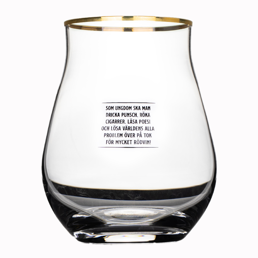 Edward Blom Whisky/Tasting glass 42 cl Som ungdom skal