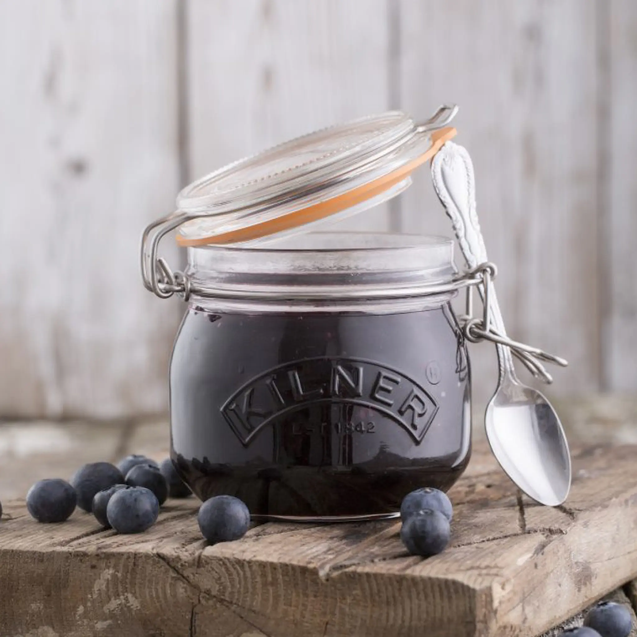 Kilner Clip Top konserveringsburk 0,5 L rund