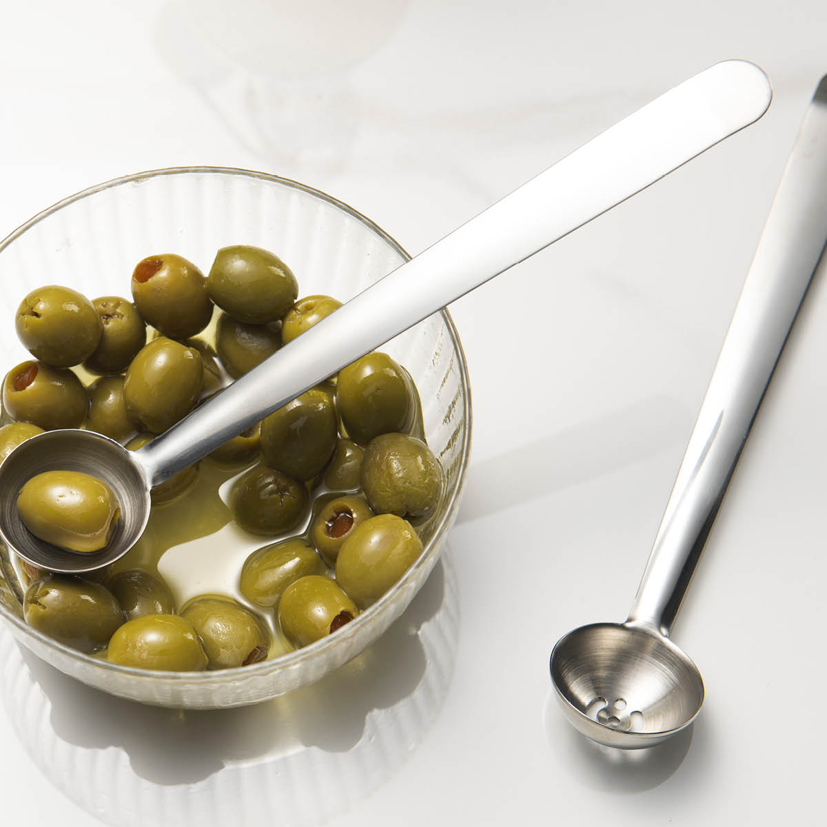 Stiernholm Primi olivenskje 17 cm 2 stk blank