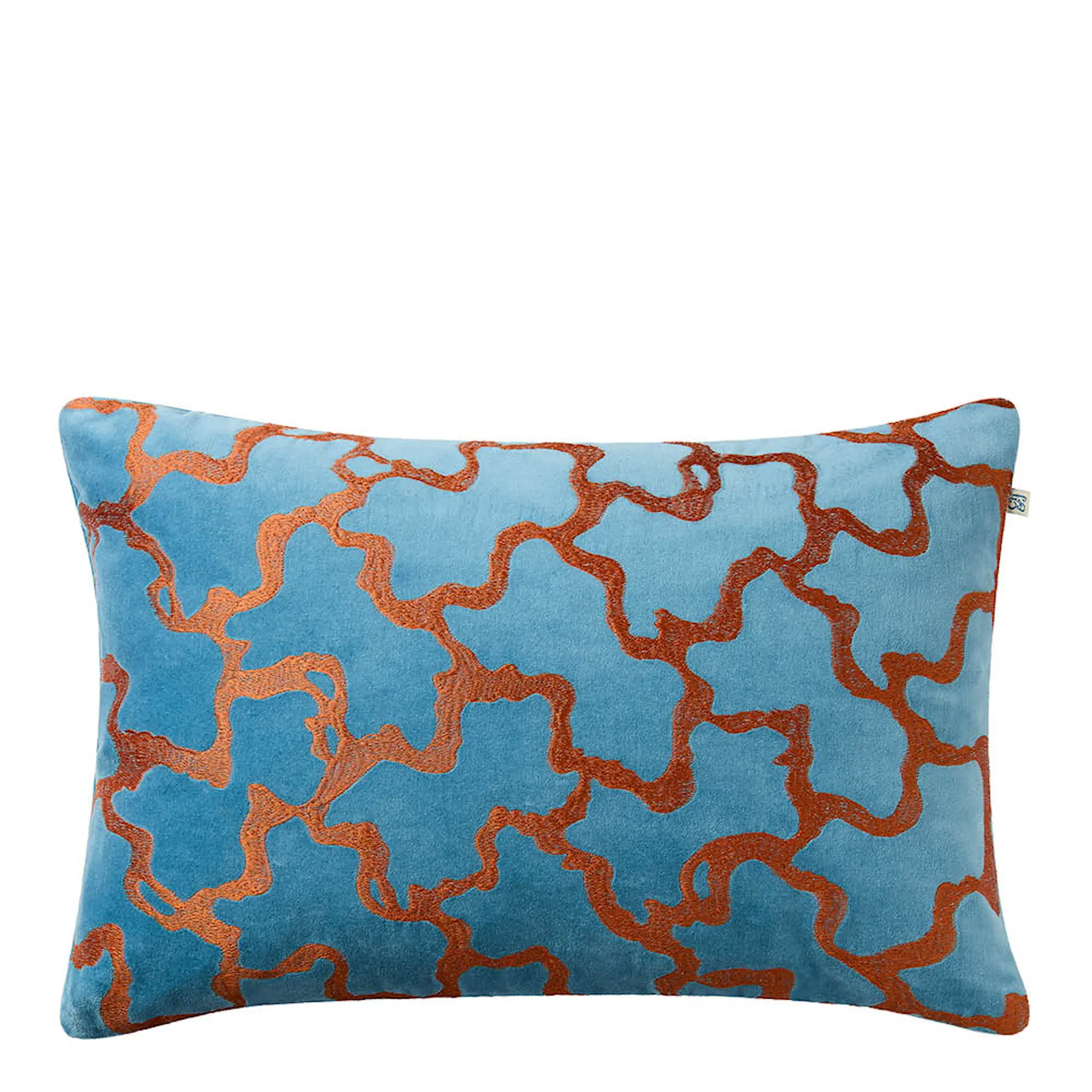 Chhatwal & Jonsson Chand putetrekk velur 40x60 cm Heaven Blue/Terracotta