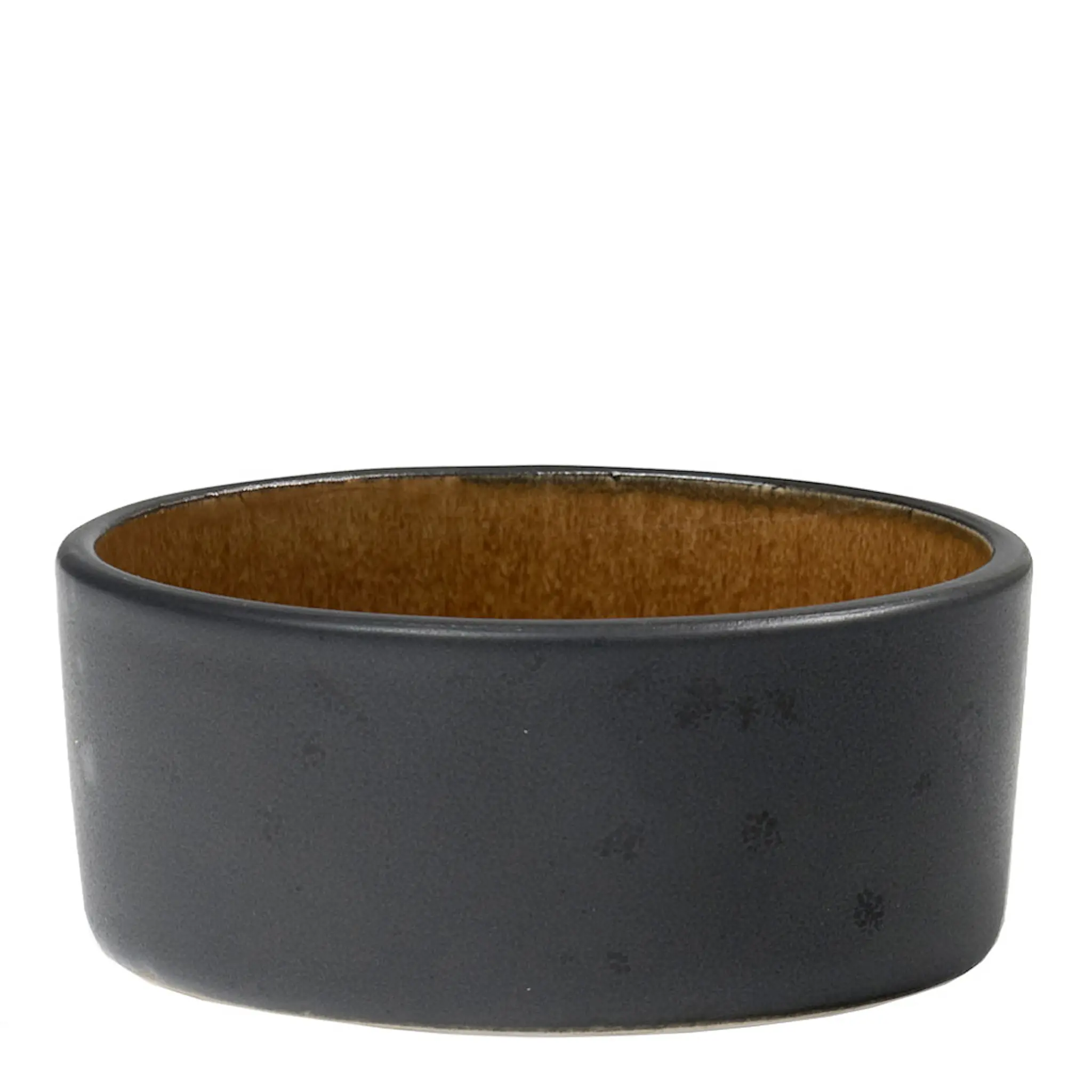 Bitz Miniskål 7,5 cm Svart/Bärnsten