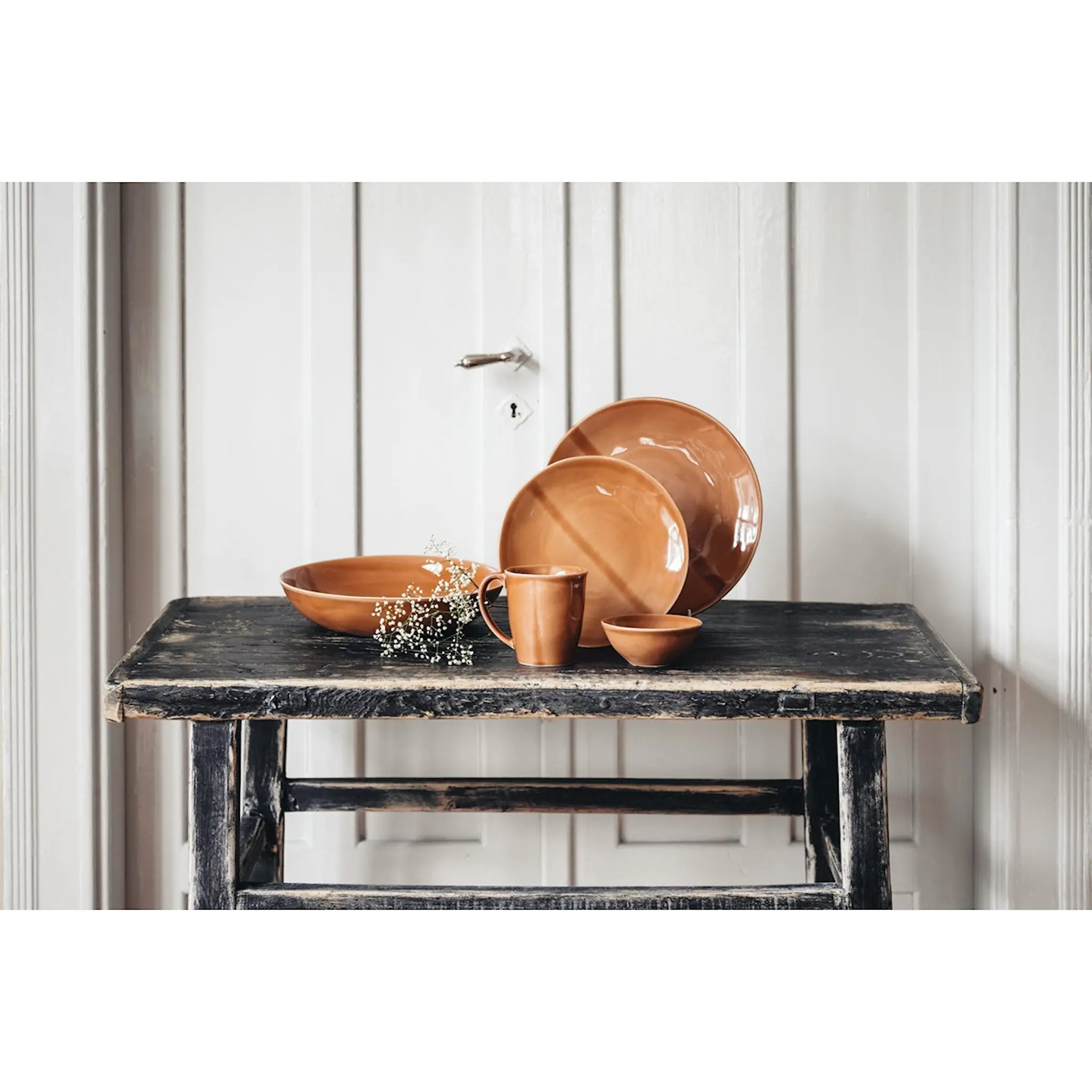 Heirol Heirol x Nosse Djup Tallrik 28 cm Smooth Terracotta