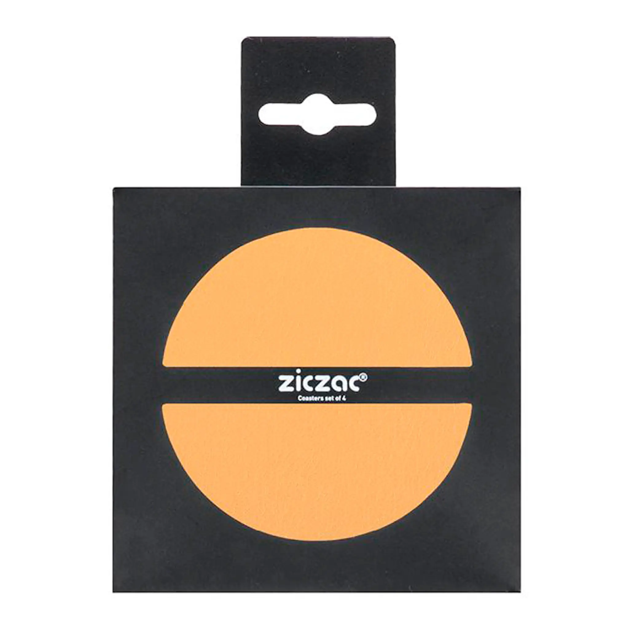 Ziczac Togo Lasinalunen 10 cm 4 kpl Keltainen