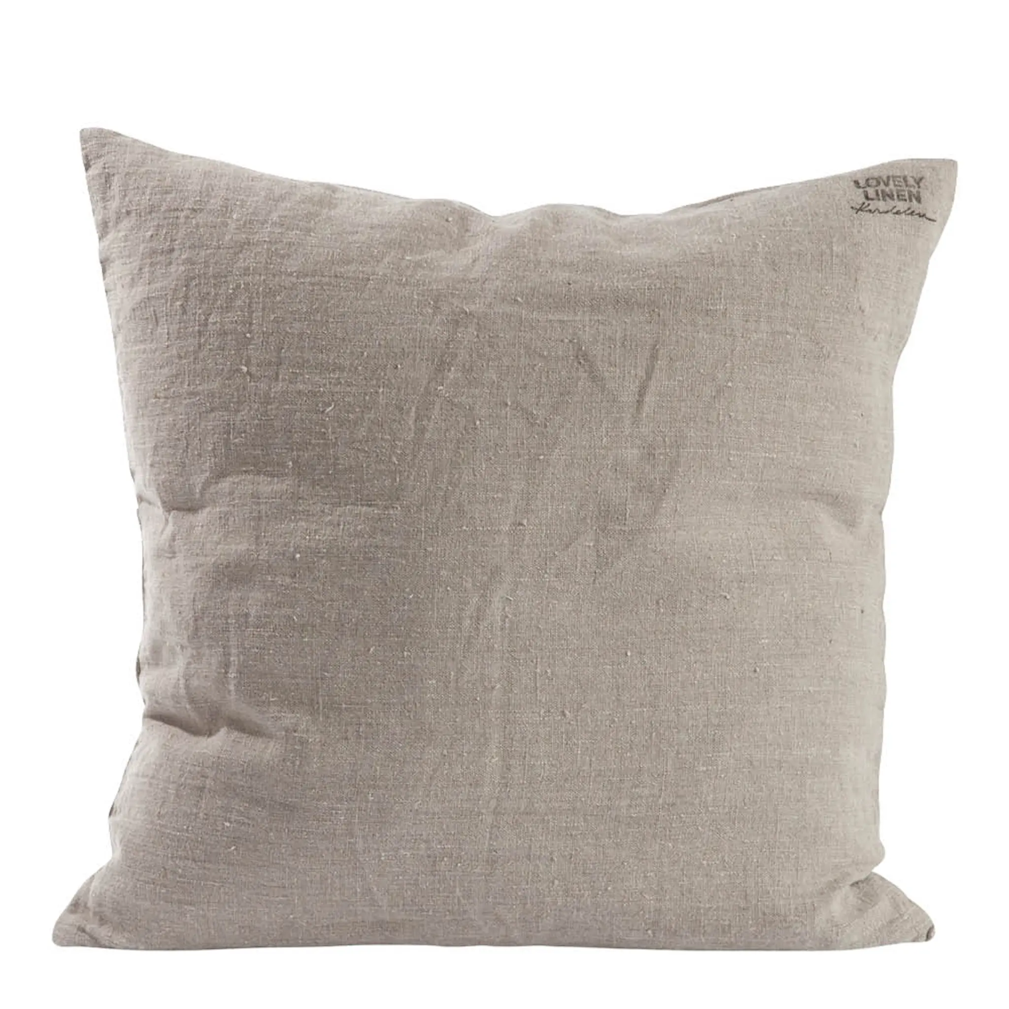 Lovley Linen Lovely putetrekk lin 50x50 cm Natural Beige