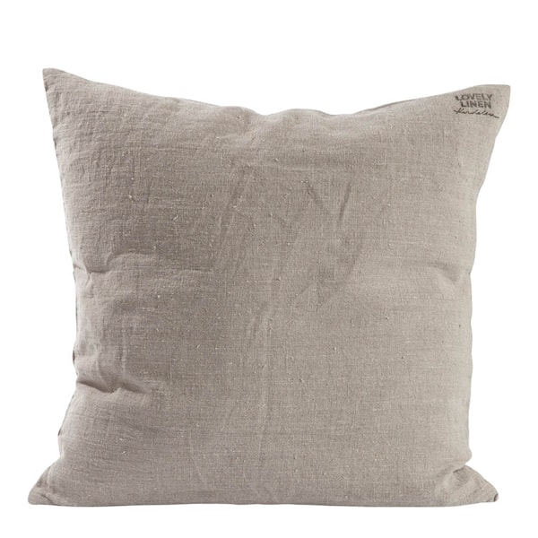 Lovely kuddfodral linne 50x50 cm Natural Beige