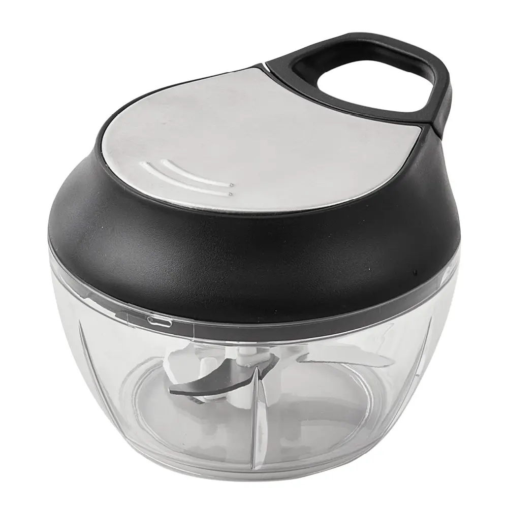 Loke løk- og grønnsakhakker svart