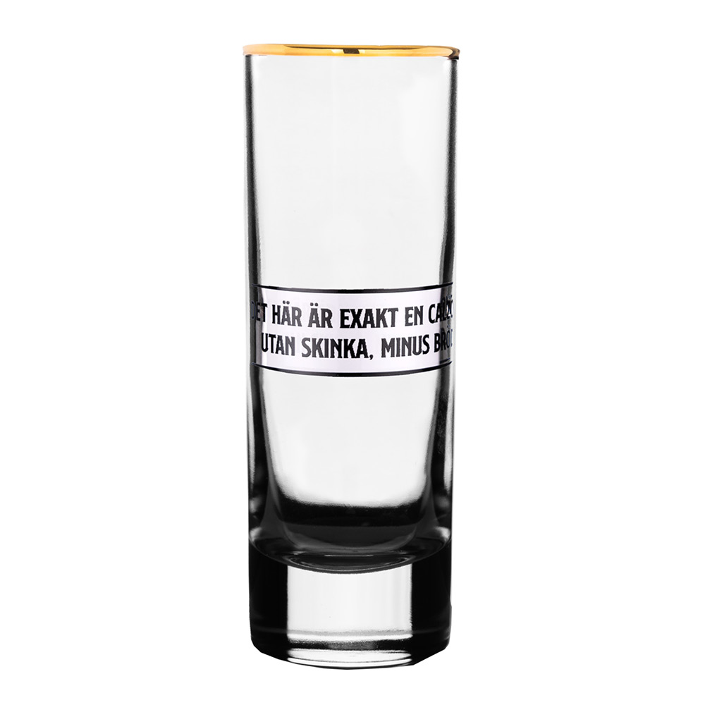 Edward Blom Shotglass no:8 6 cl Det här är