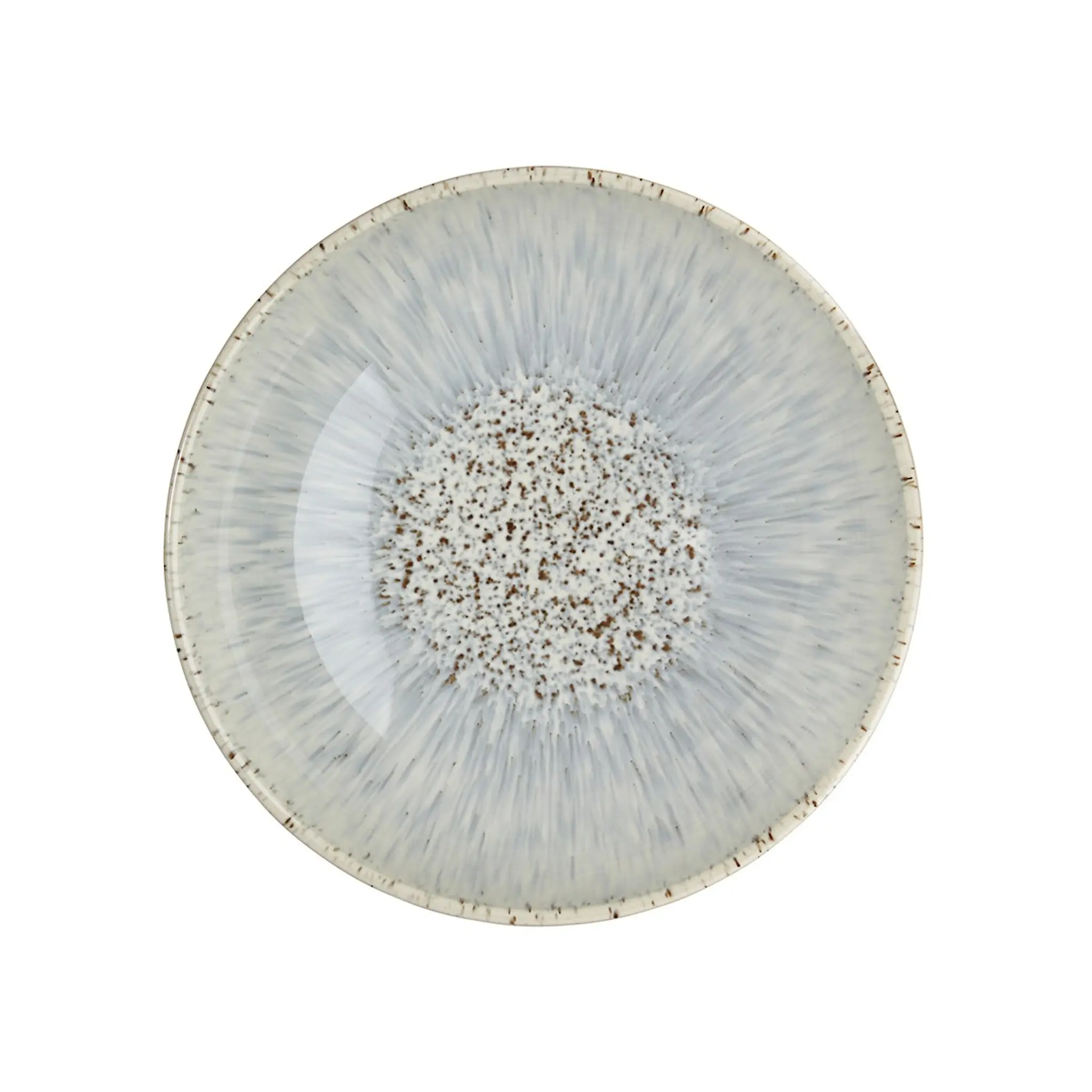 Denby Halo Speckle Frukostskål 17 cm Grå/Svart