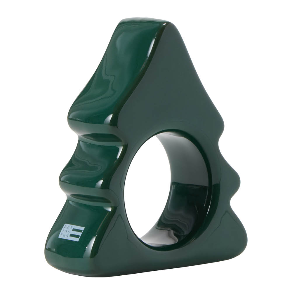 Lexington Tree serviettring 7x8 cm grønn