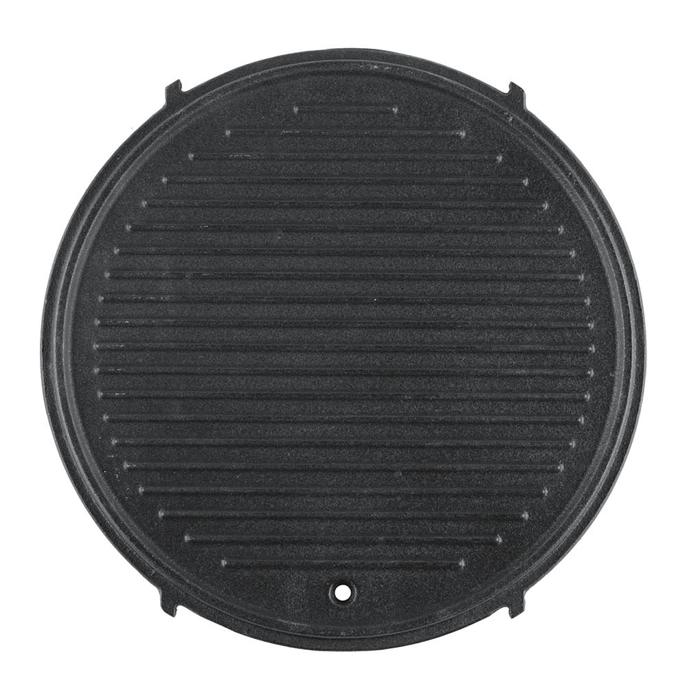 Mustang Multigrill dobbeltsidig grillplate støpejern rund 30 cm