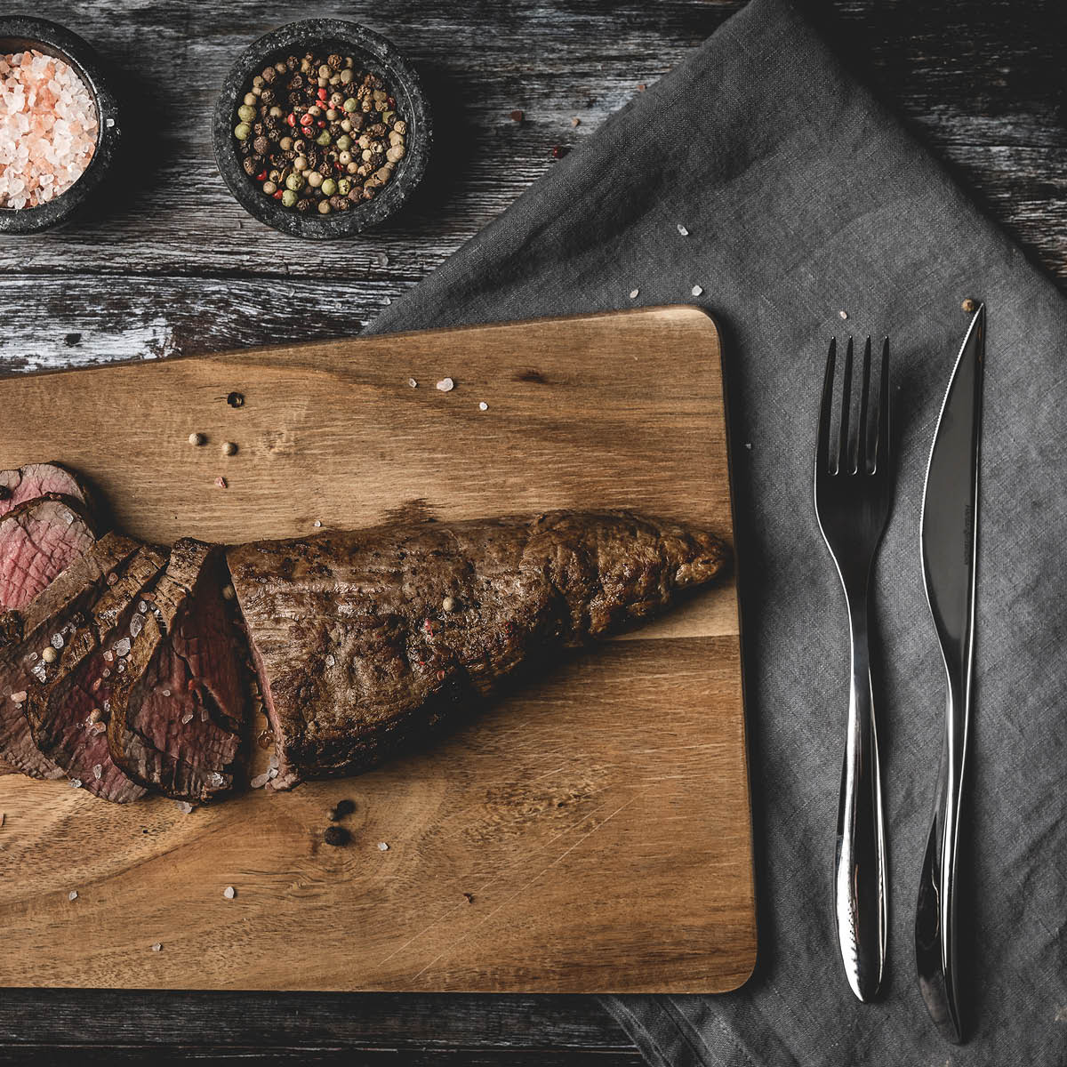 Hardanger bestikk Fjord biffsett 12 deler