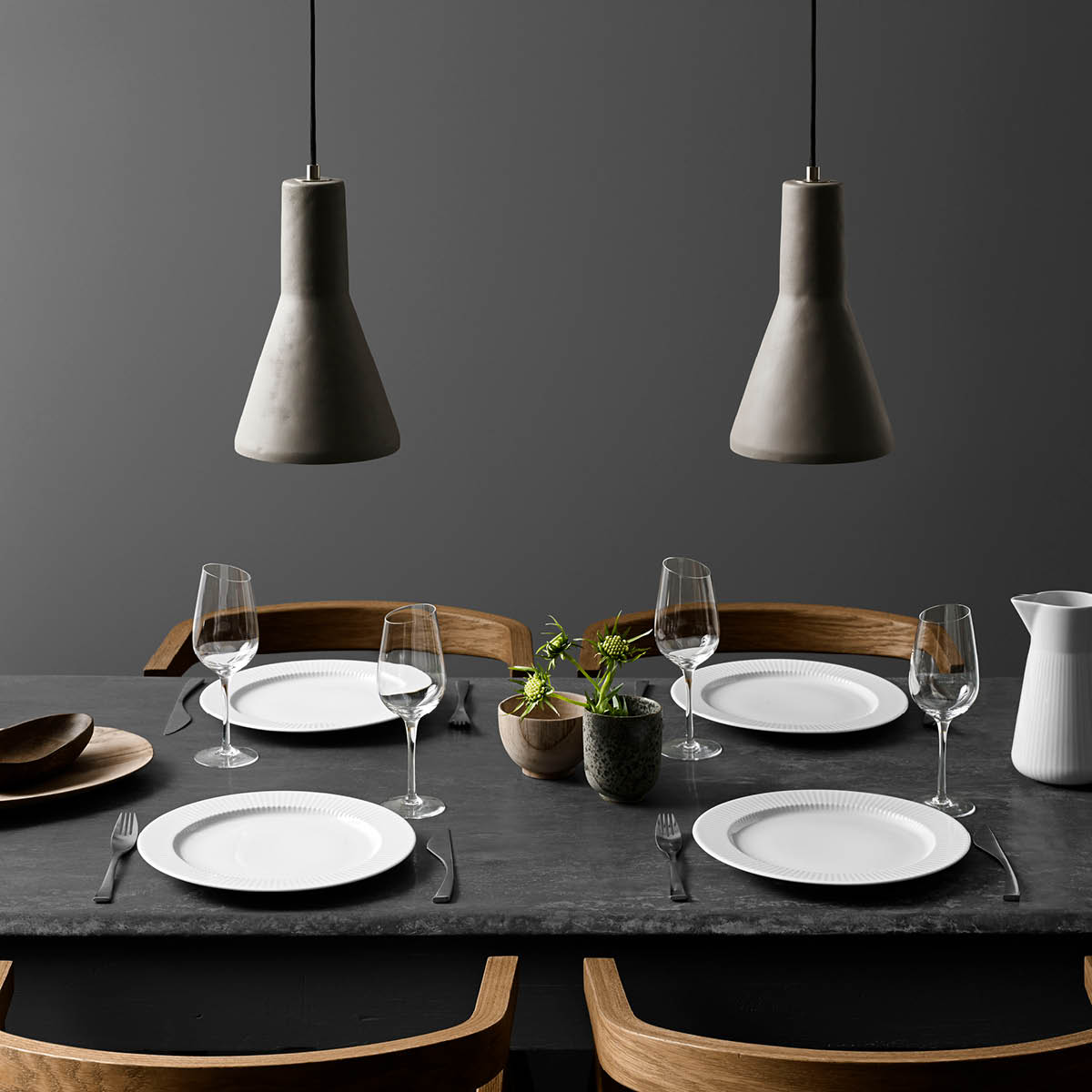 Eva Trio Eva Trio Legio Nova Tallrik djup 25 cm Vit