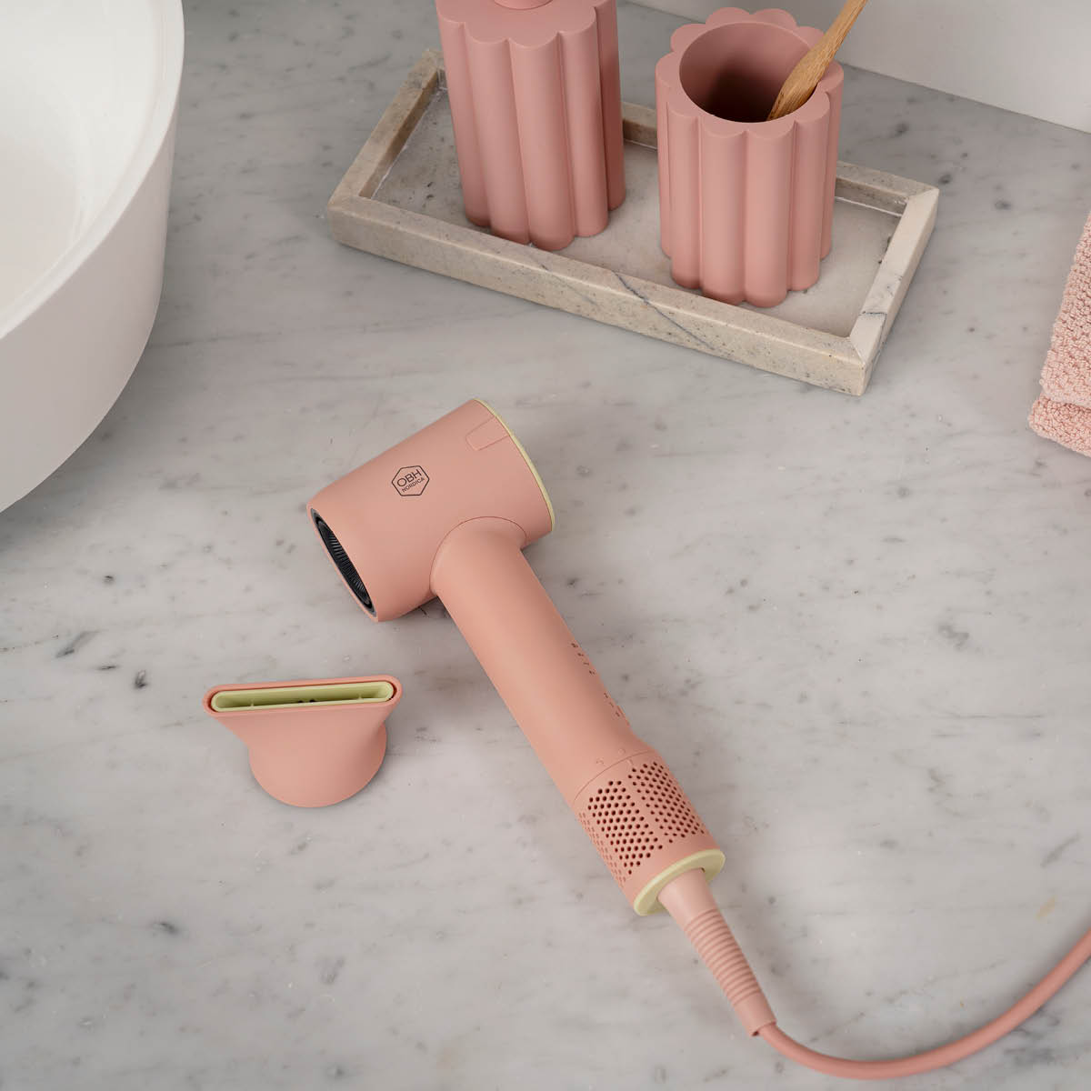 OBH Nordica Blumia hårføner 1300 W Blush