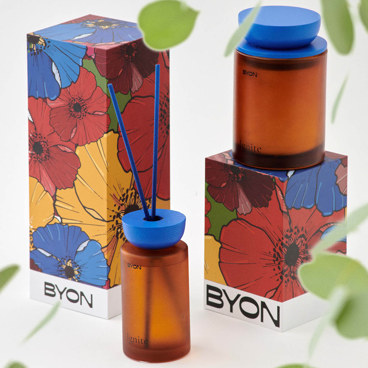 ByOn Ignite Tuoksukynttilä 55h Amber