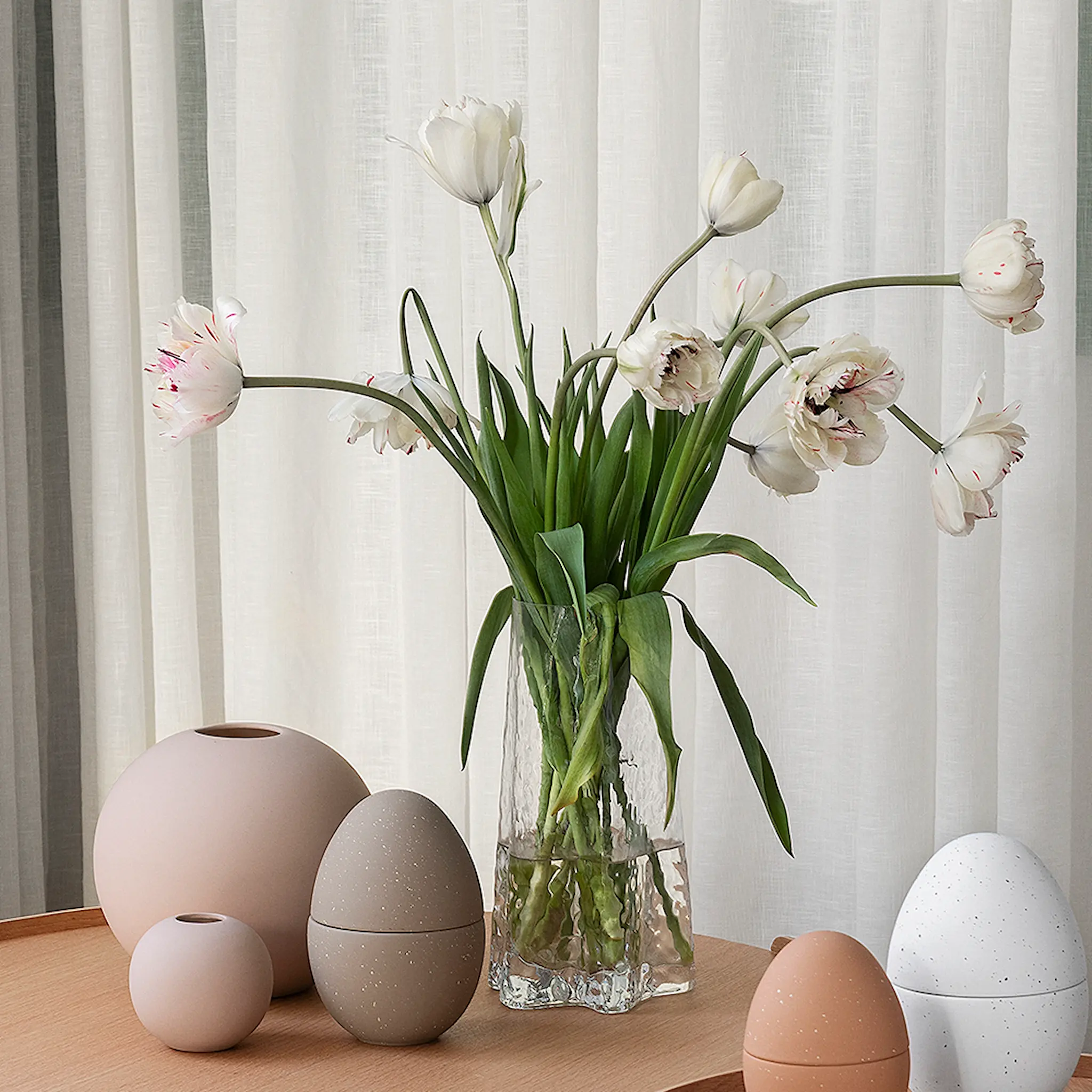 Cooee Gry Vas 30 cm Klar