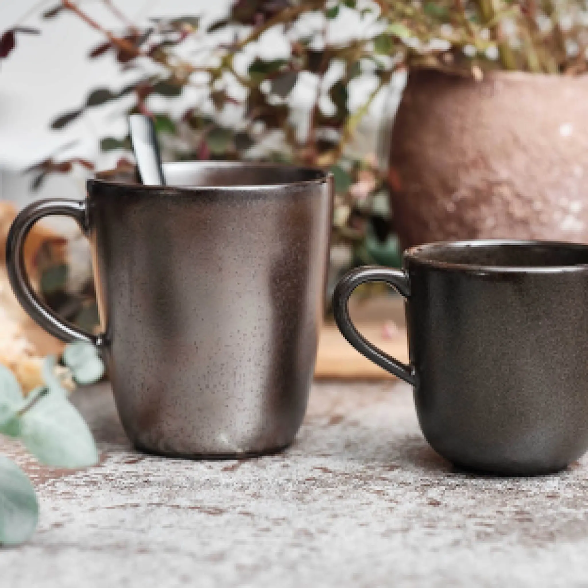 Aida Raw Muki korvallinen 35 cl Metallic Brown