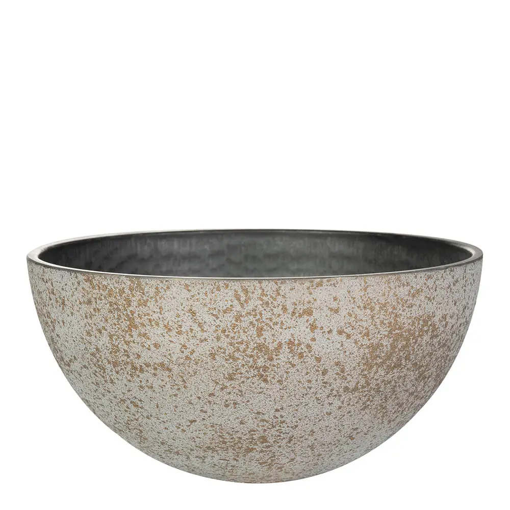 Nova Kukkaruukku 35x17 cm Concrete Gold