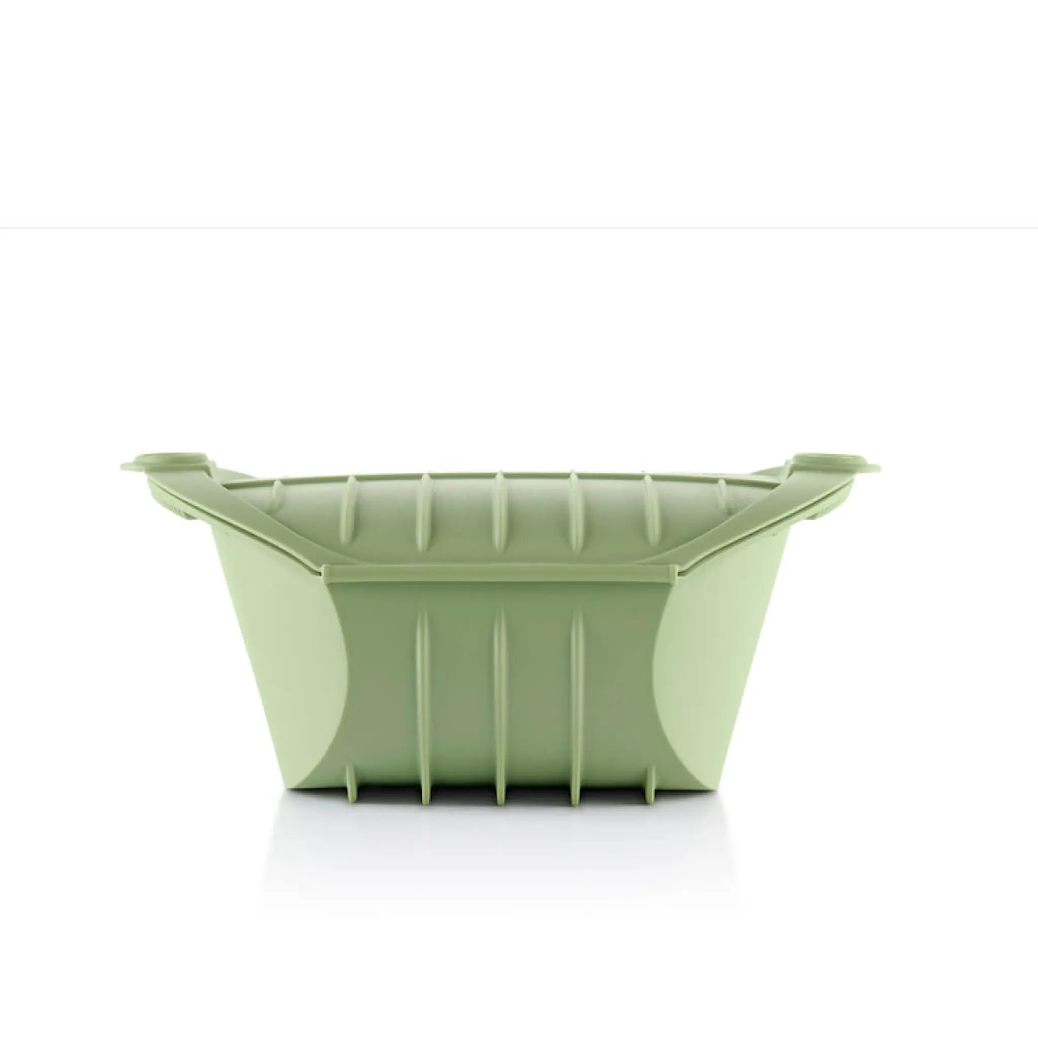 Lékué Ångkokare djup för mikrovågsugn 4 port. grön