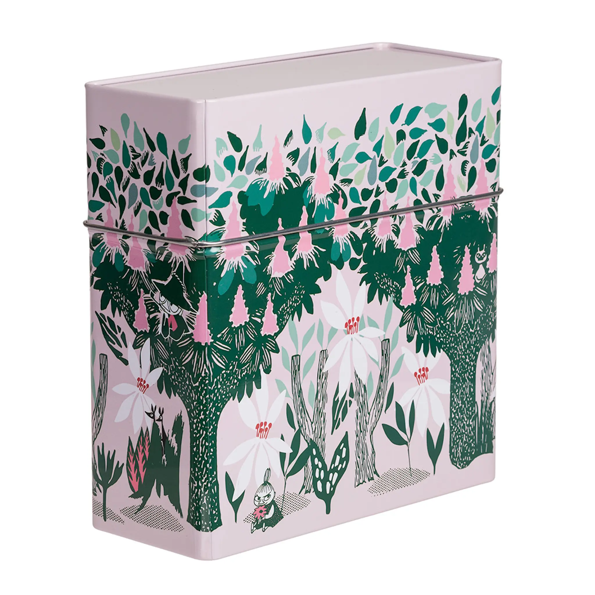 Martinex Mumin kaffefilterburk vårkastanj 15,5x16,5 cm grön