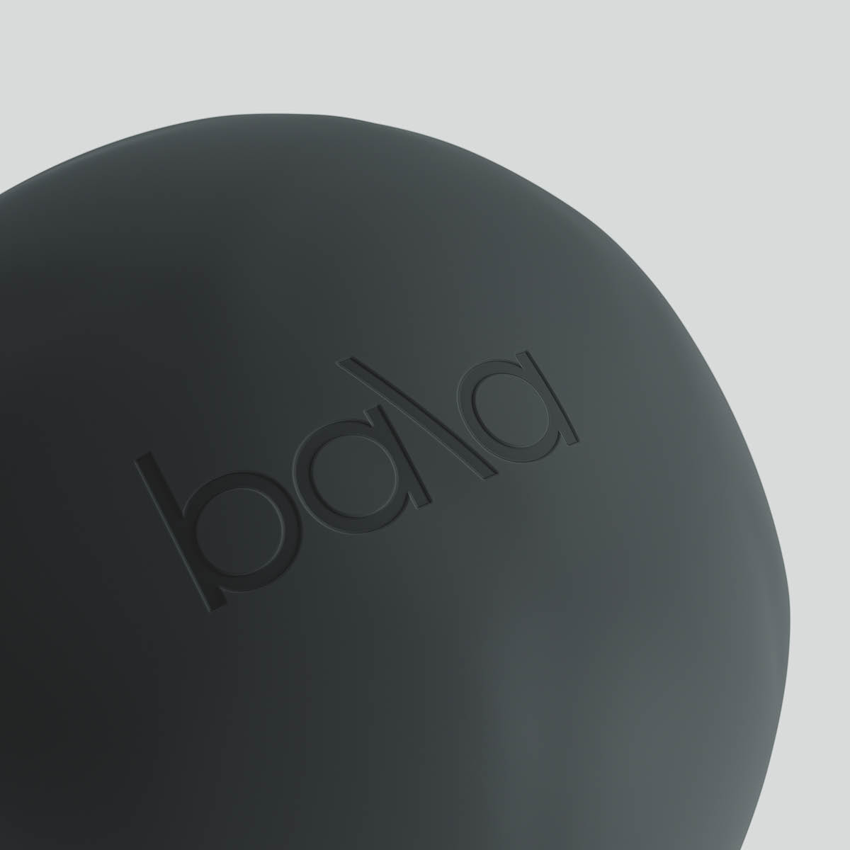 Bala Pilatesball uten vekt 20,3 cm charcoal