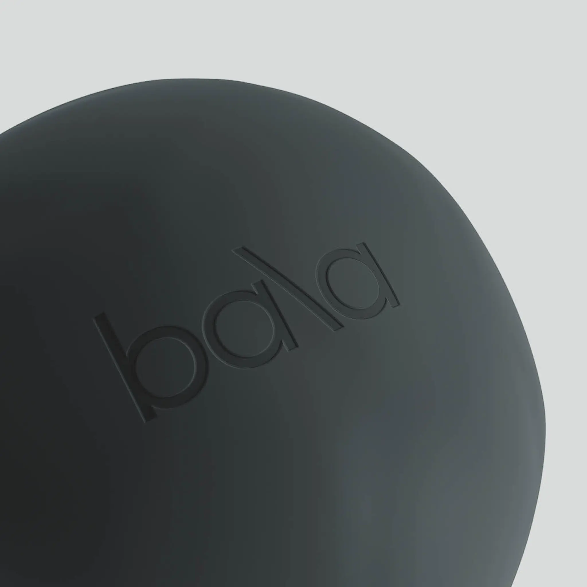 Bala Pilatesboll utan vikt 20,3 cm charcoal