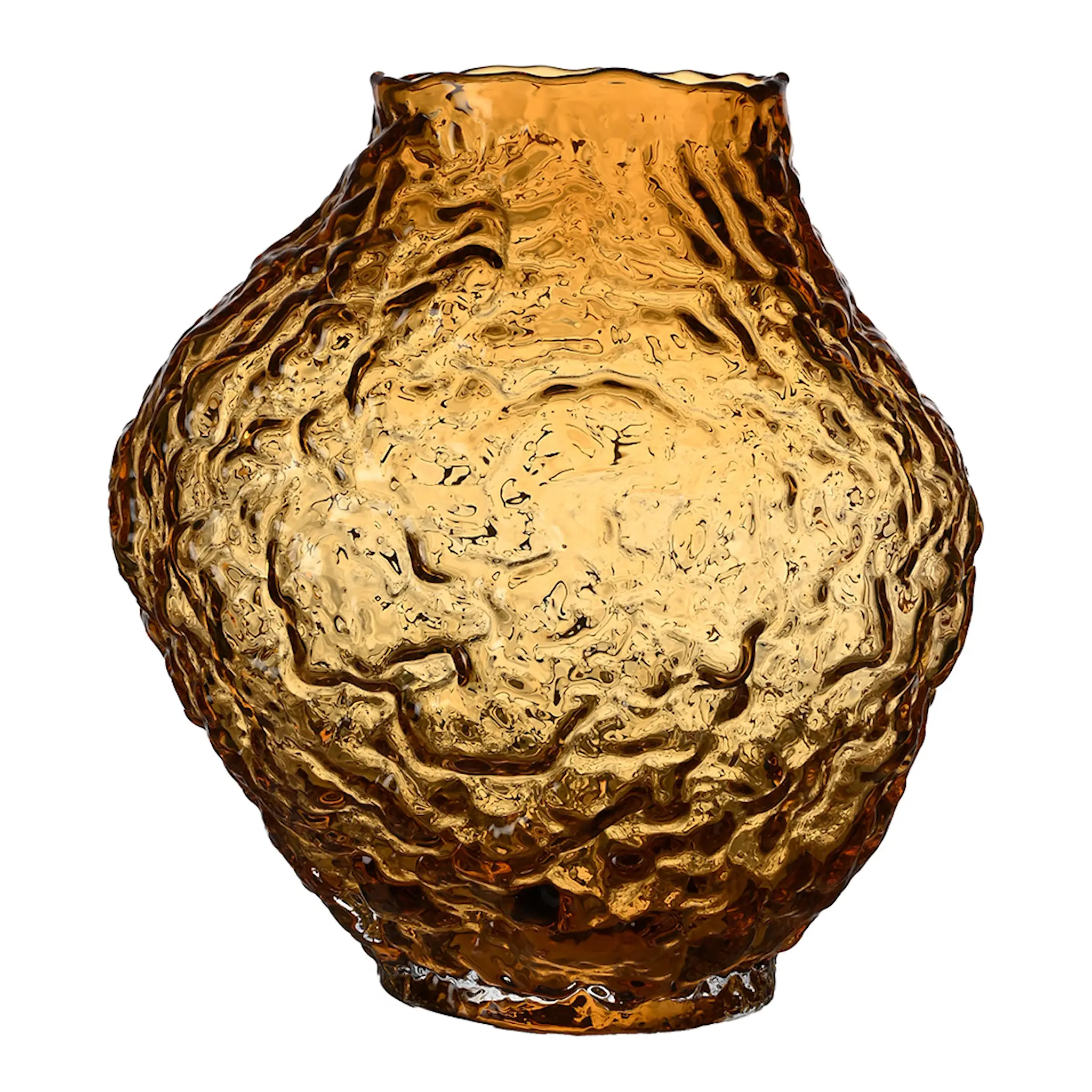 ByOn Corallo vas M 26x27 cm ljus amber