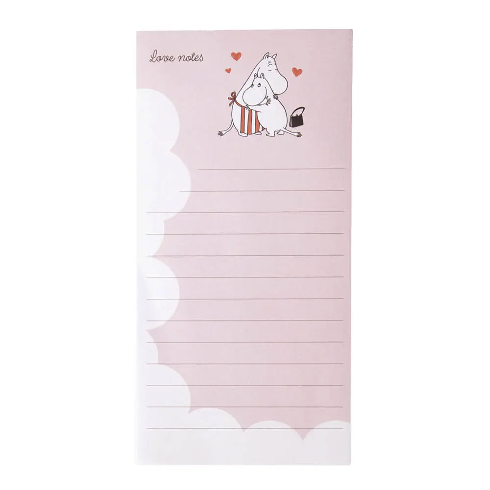 Muistilehtiö magneetti 20x10 cm Moomin love