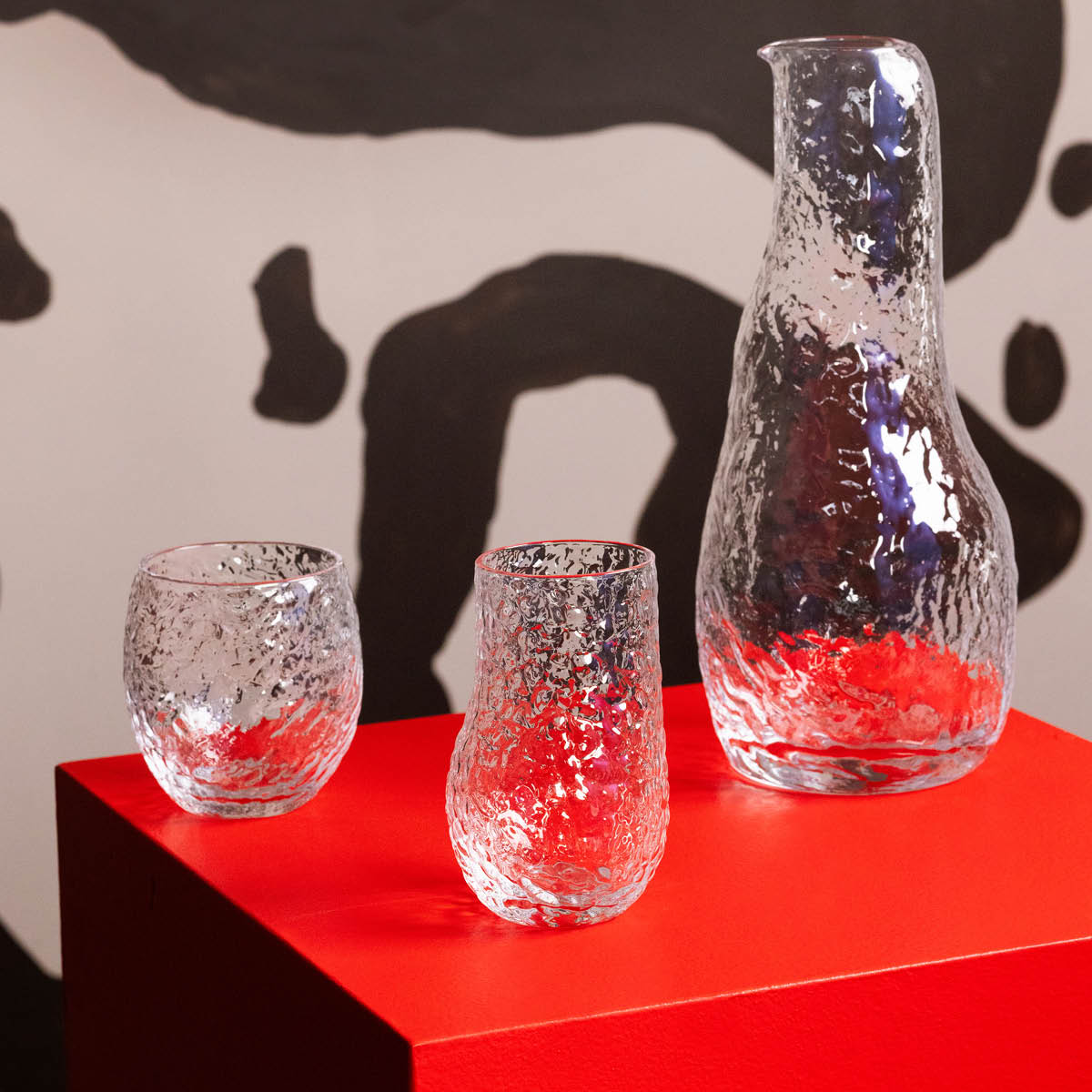 ByOn Swan vannglass 40 cl 2 stk klar