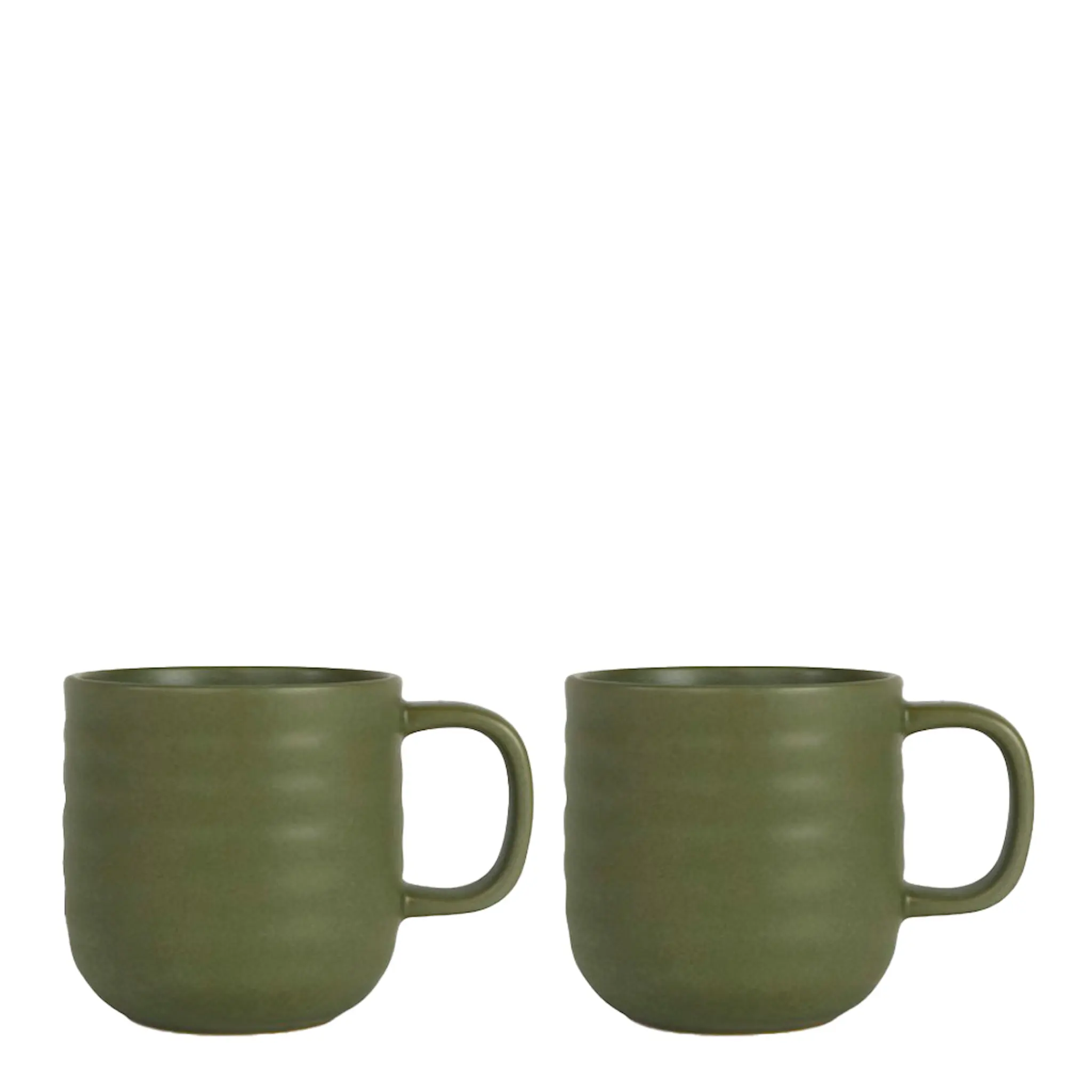 Sagaform Ellen Mugg 37 cl 2-pack Grön