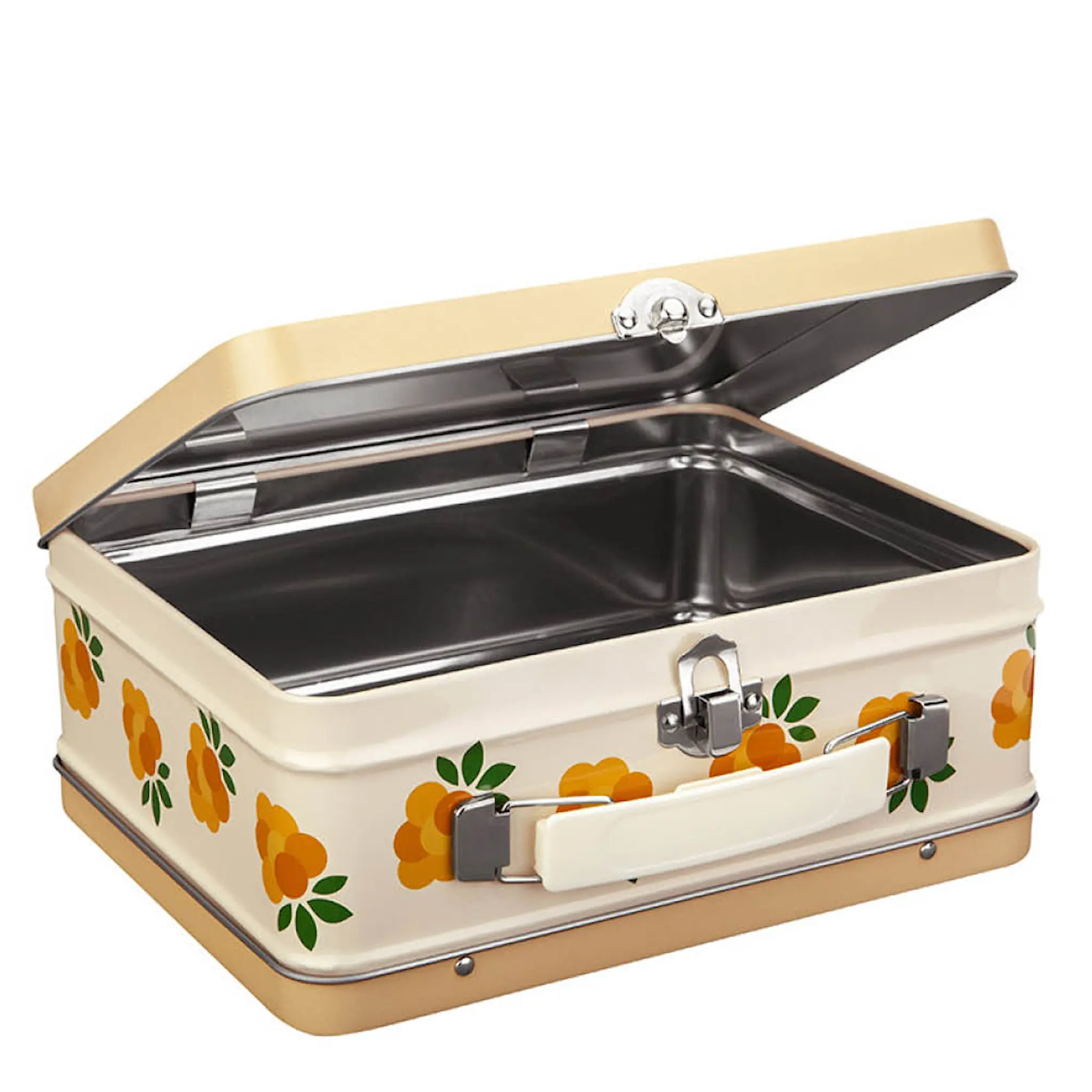 Blafre Hjortron plåtväska 16x19 cm gul