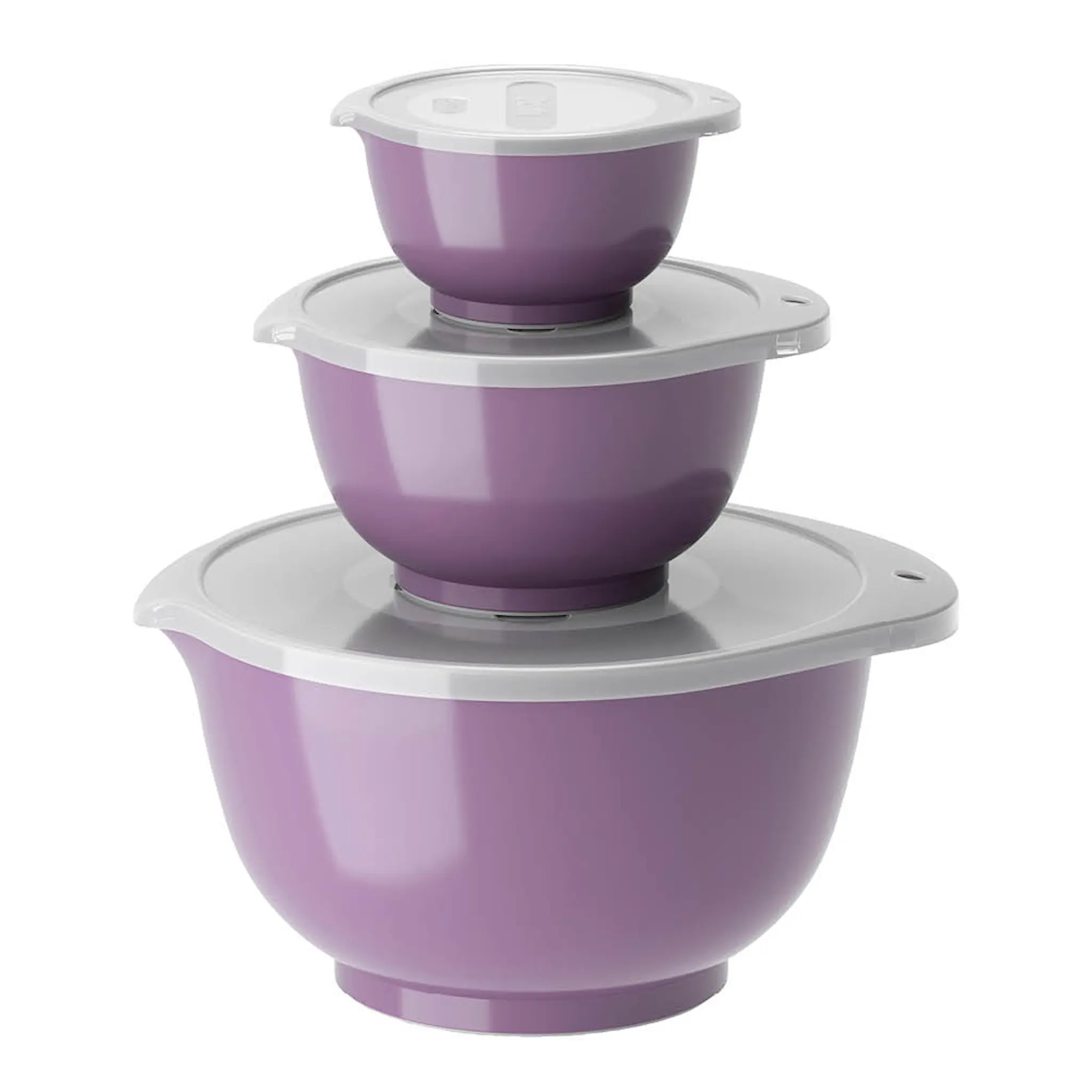 Rosti Margrethe skålset 6 delar 0,25 + 0,75 + 3 L lavendel
