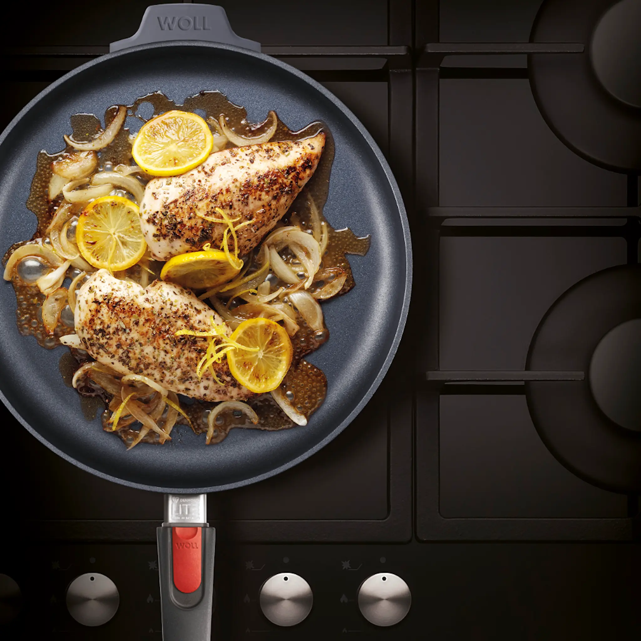 Woll Diamond Lite Paistokasari irrotettava kahva 32 cm