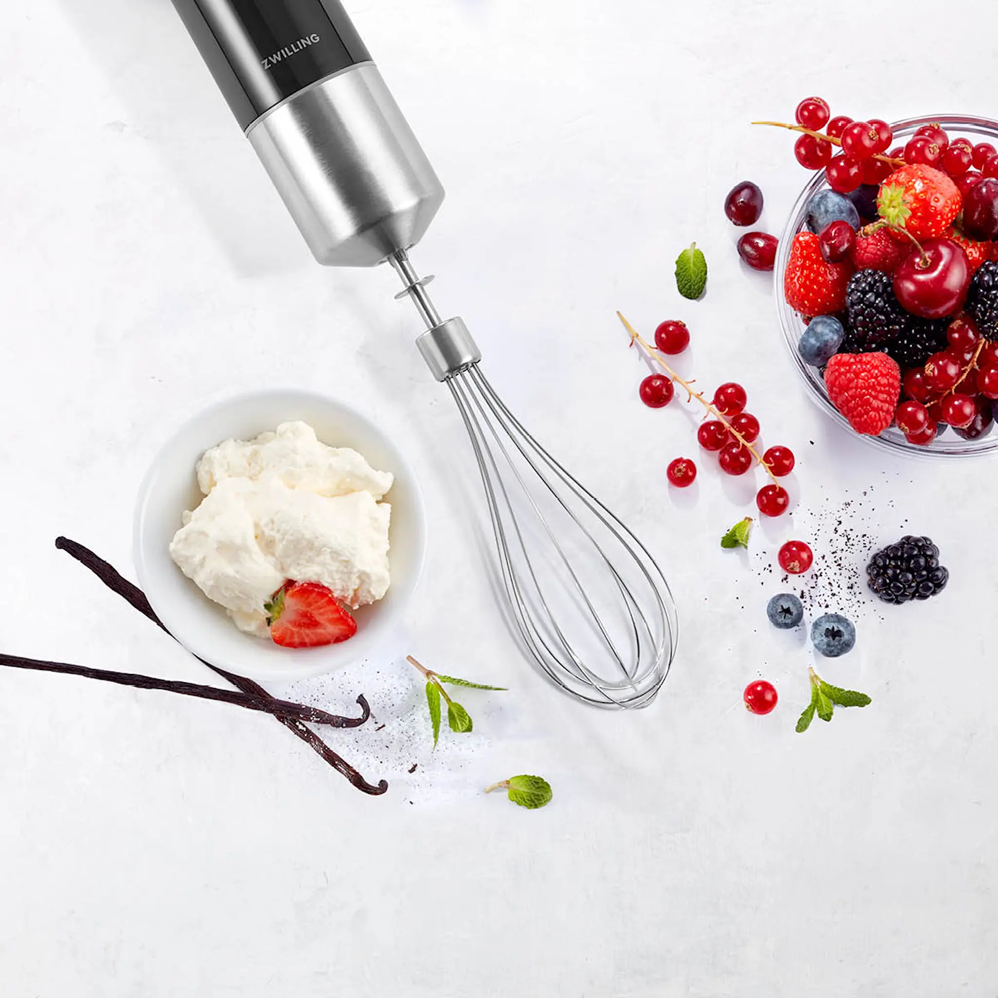 Zwilling Enfinigy ballongvisp till stavmixer 24 cm rostfritt stål