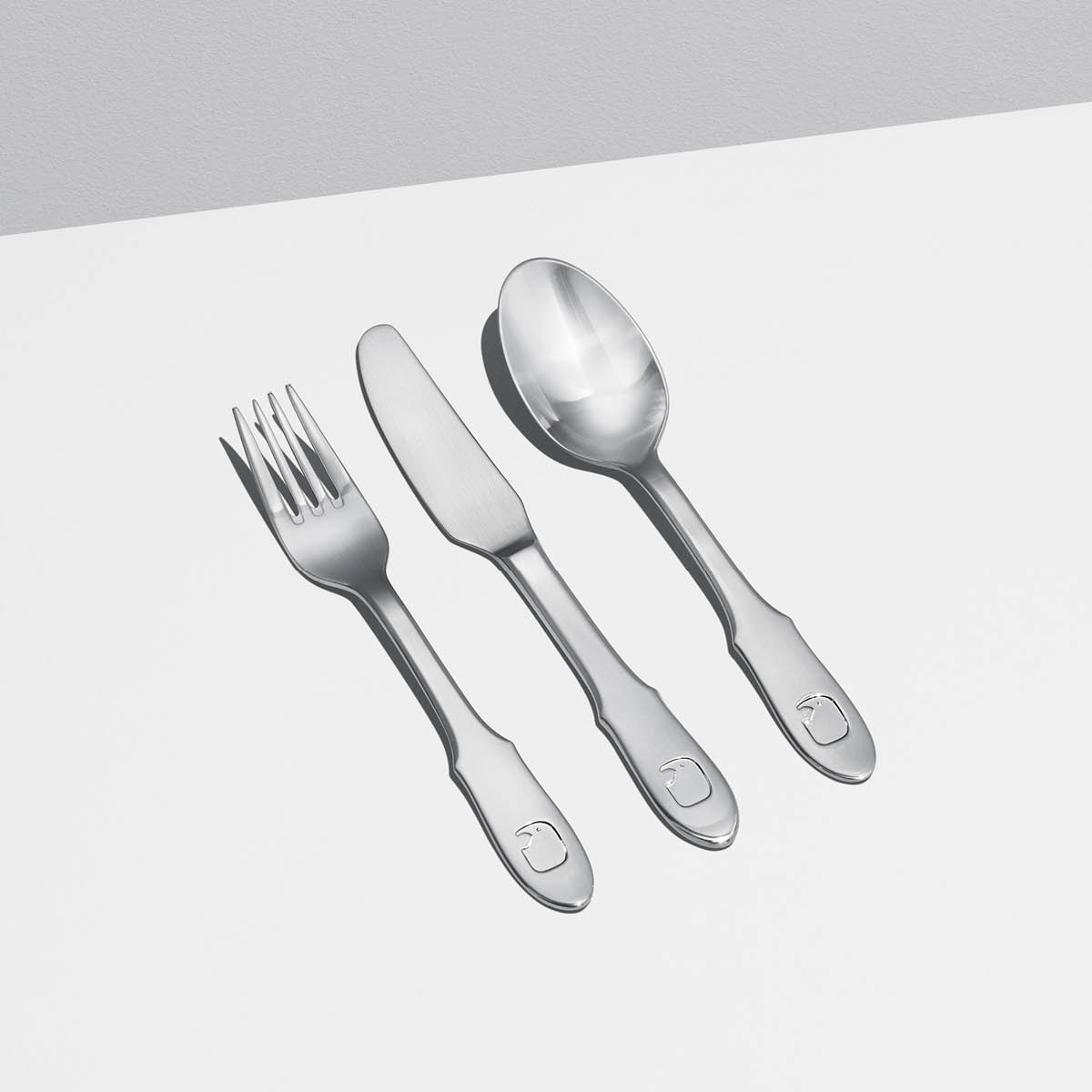 Georg Jensen Elephant bestikksett 3 deler blank