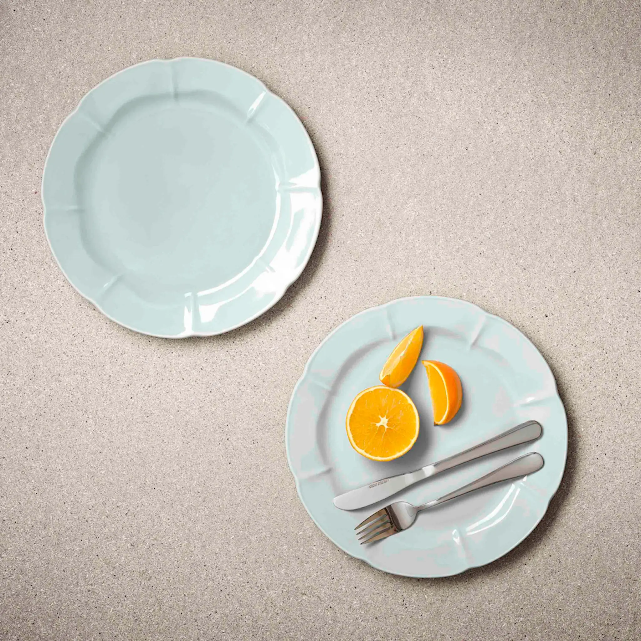 Aida Søholm Solvej Tallrik 26,5 cm Powder blue