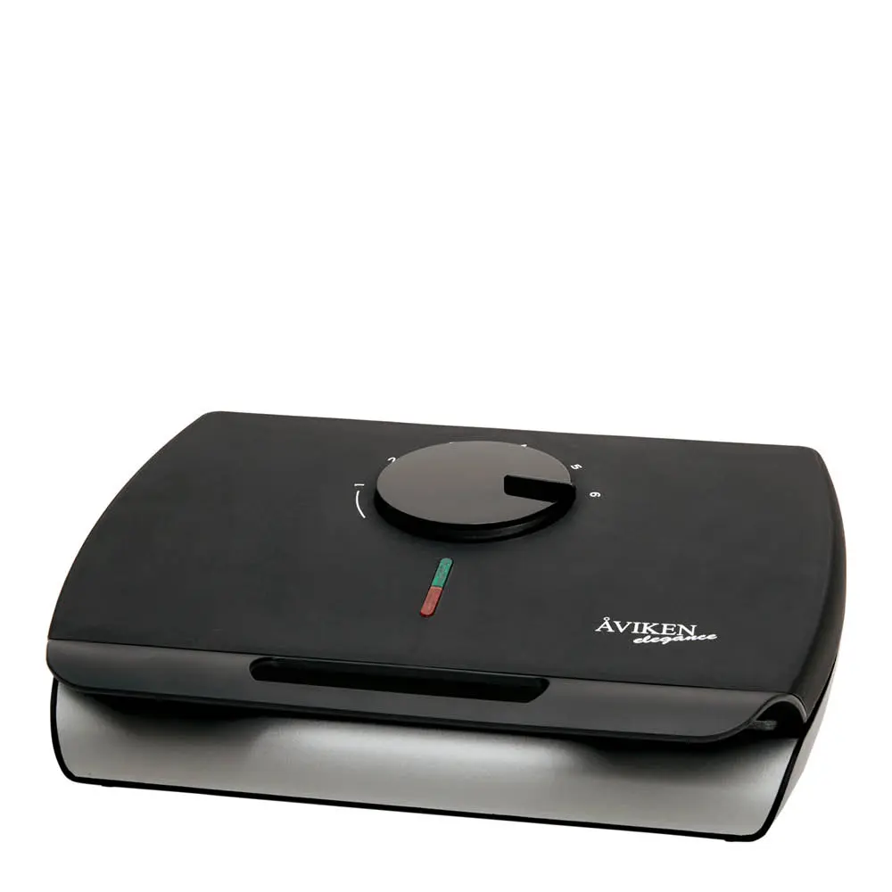 Elegance dobbelt vaffeljern 910 1600W svart