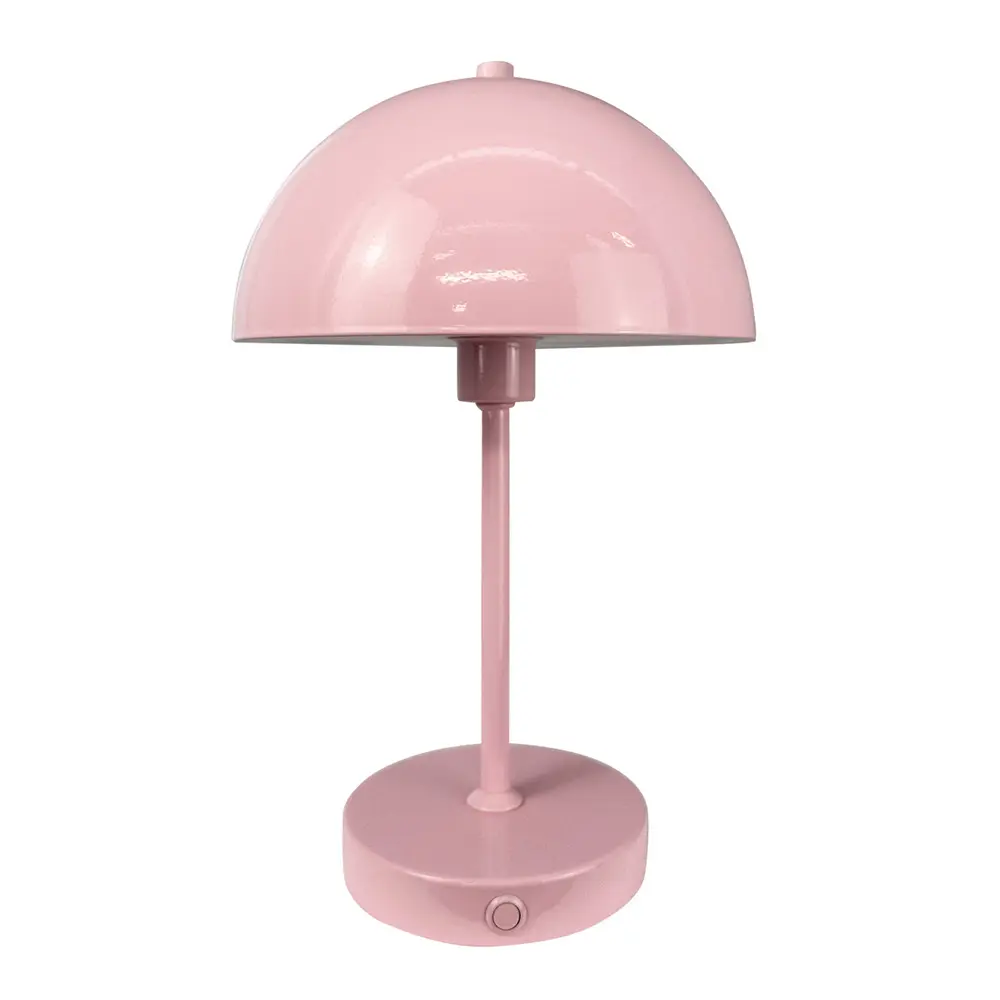 Stockholm portable bordlampe version 2 30 cm lyserød