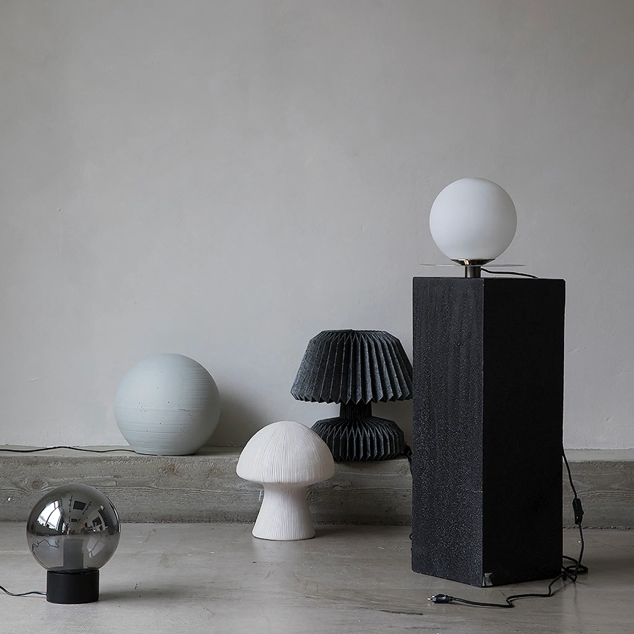 ByOn Mushroom Pöytävalaisin 27x31 cm